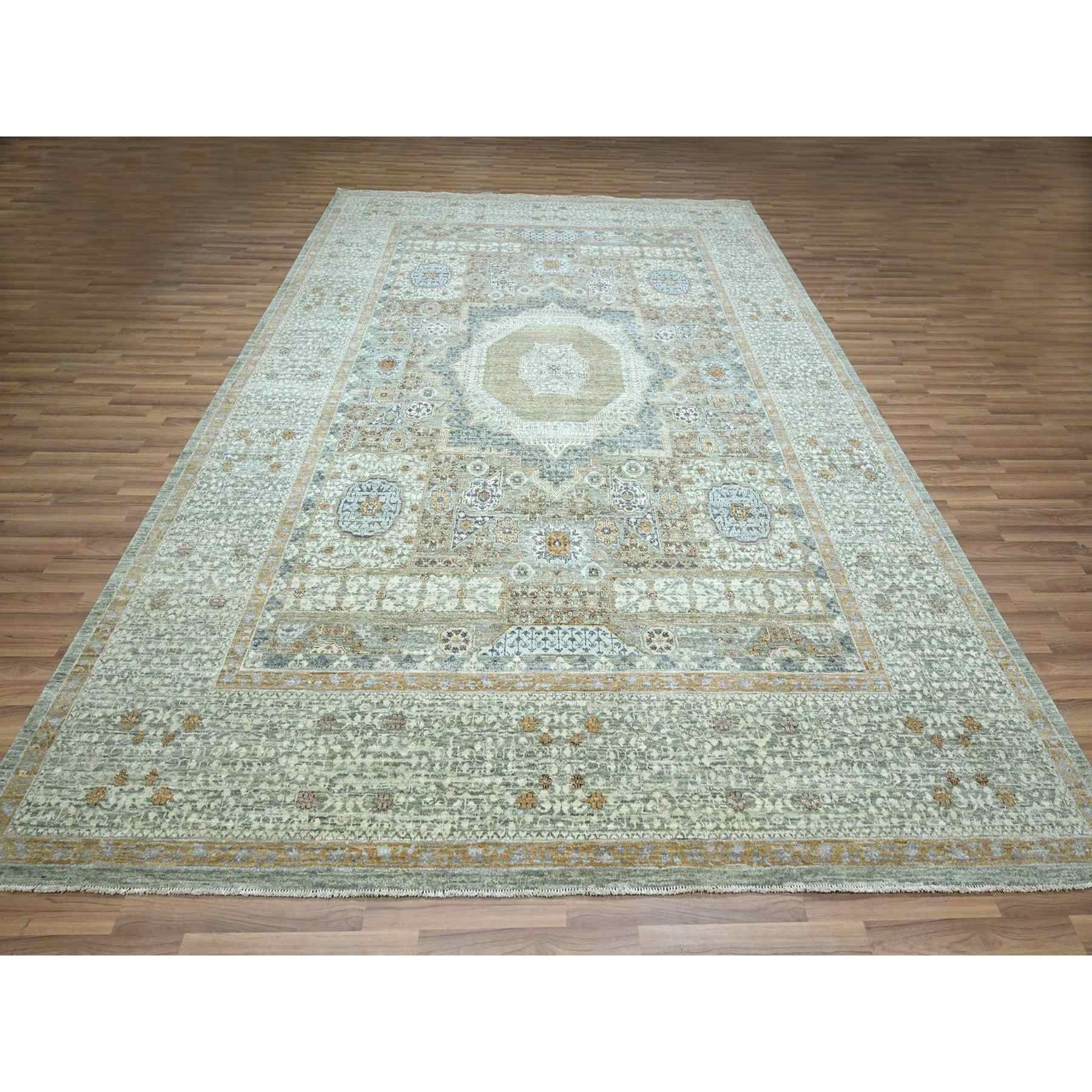 Mamluk-Hand-Knotted-Rug-385500