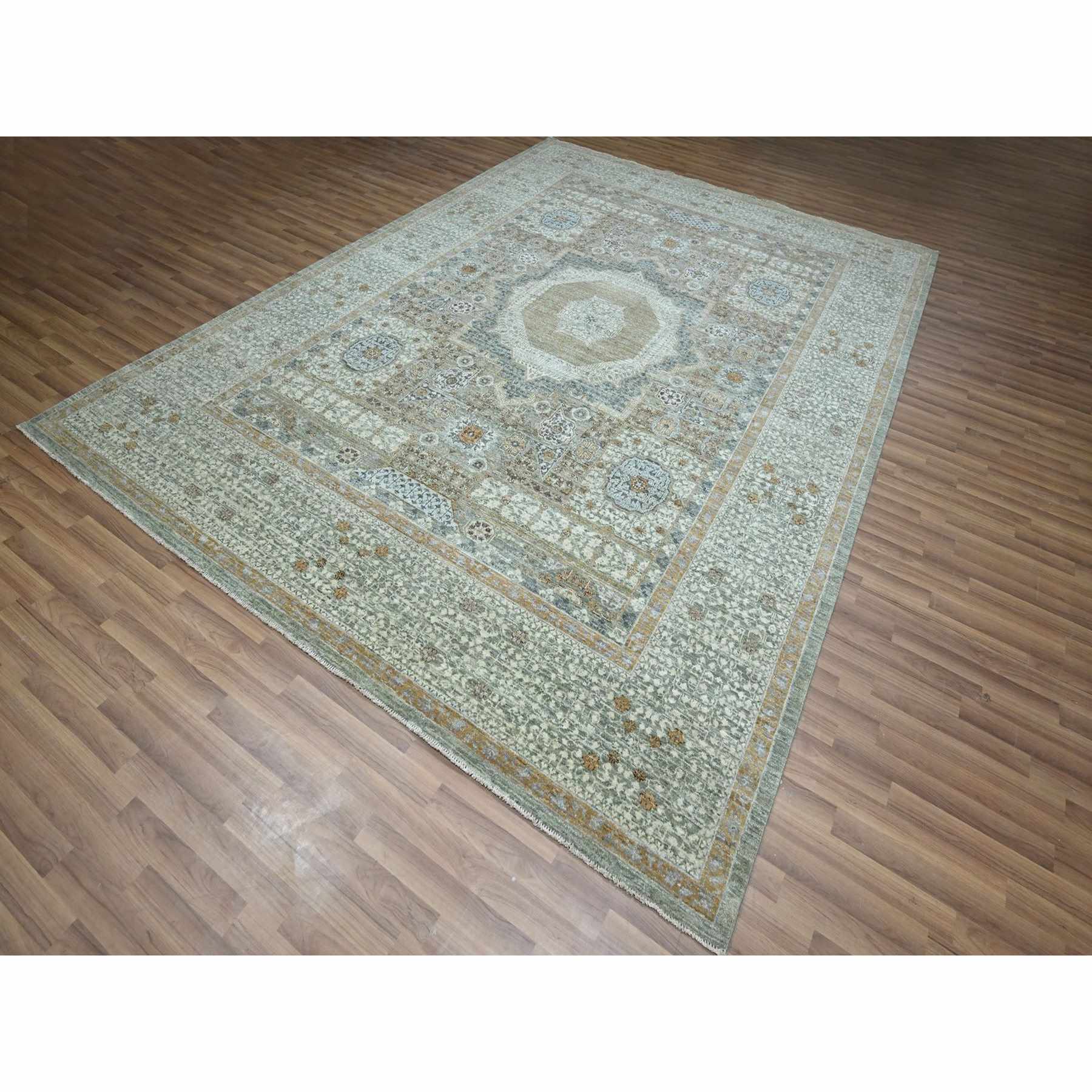 Mamluk-Hand-Knotted-Rug-385500