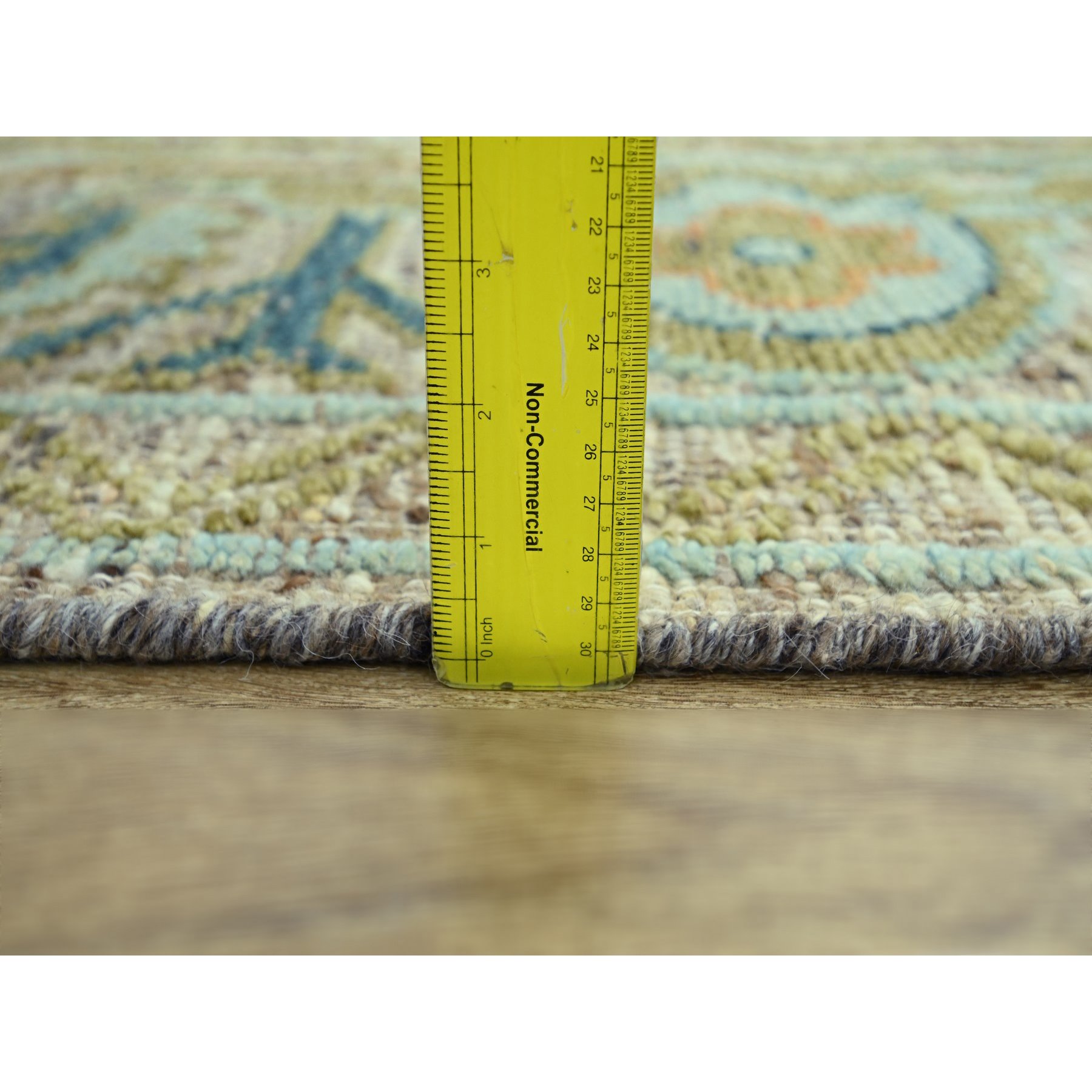 Oushak-And-Peshawar-Hand-Knotted-Rug-385025