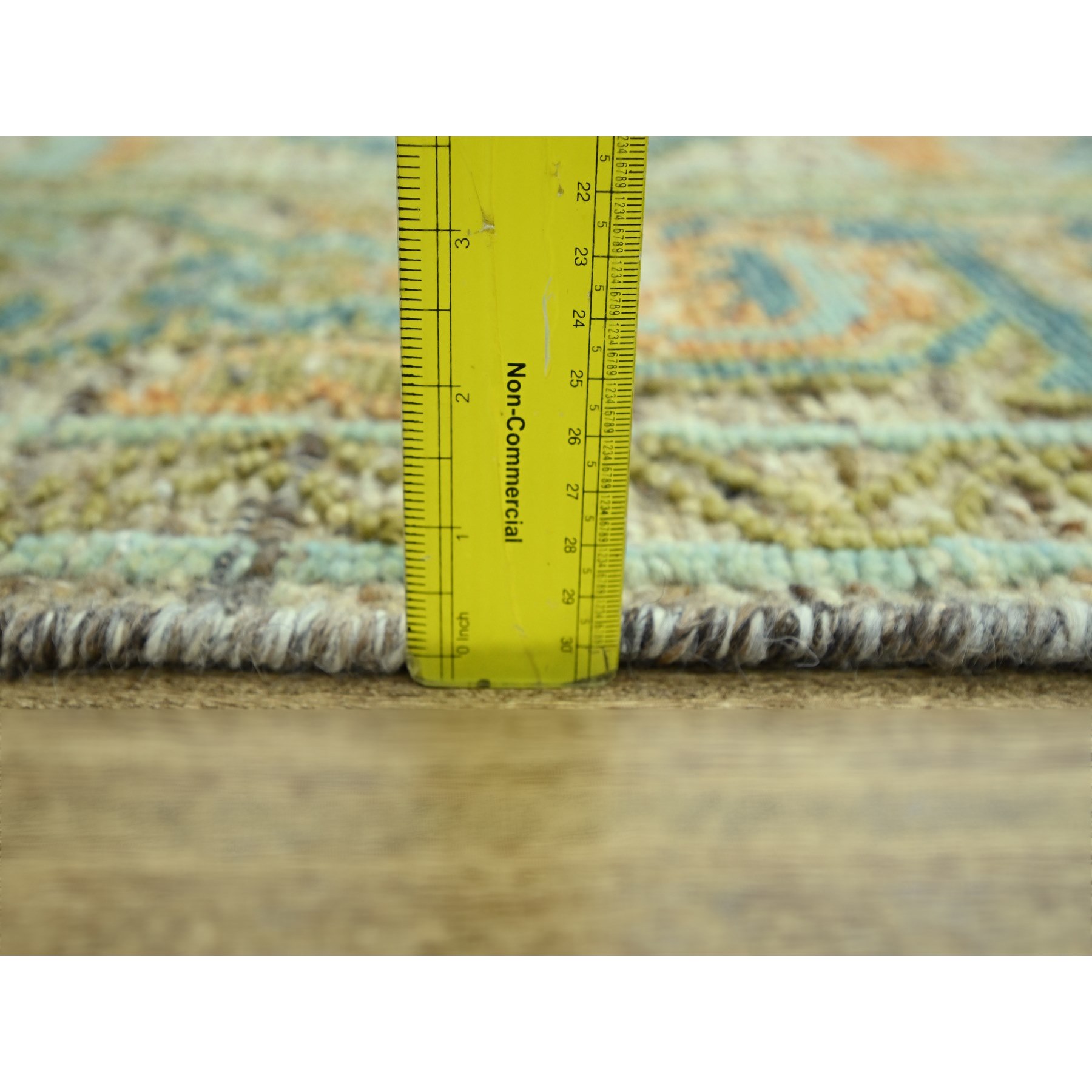 Oushak-And-Peshawar-Hand-Knotted-Rug-385030
