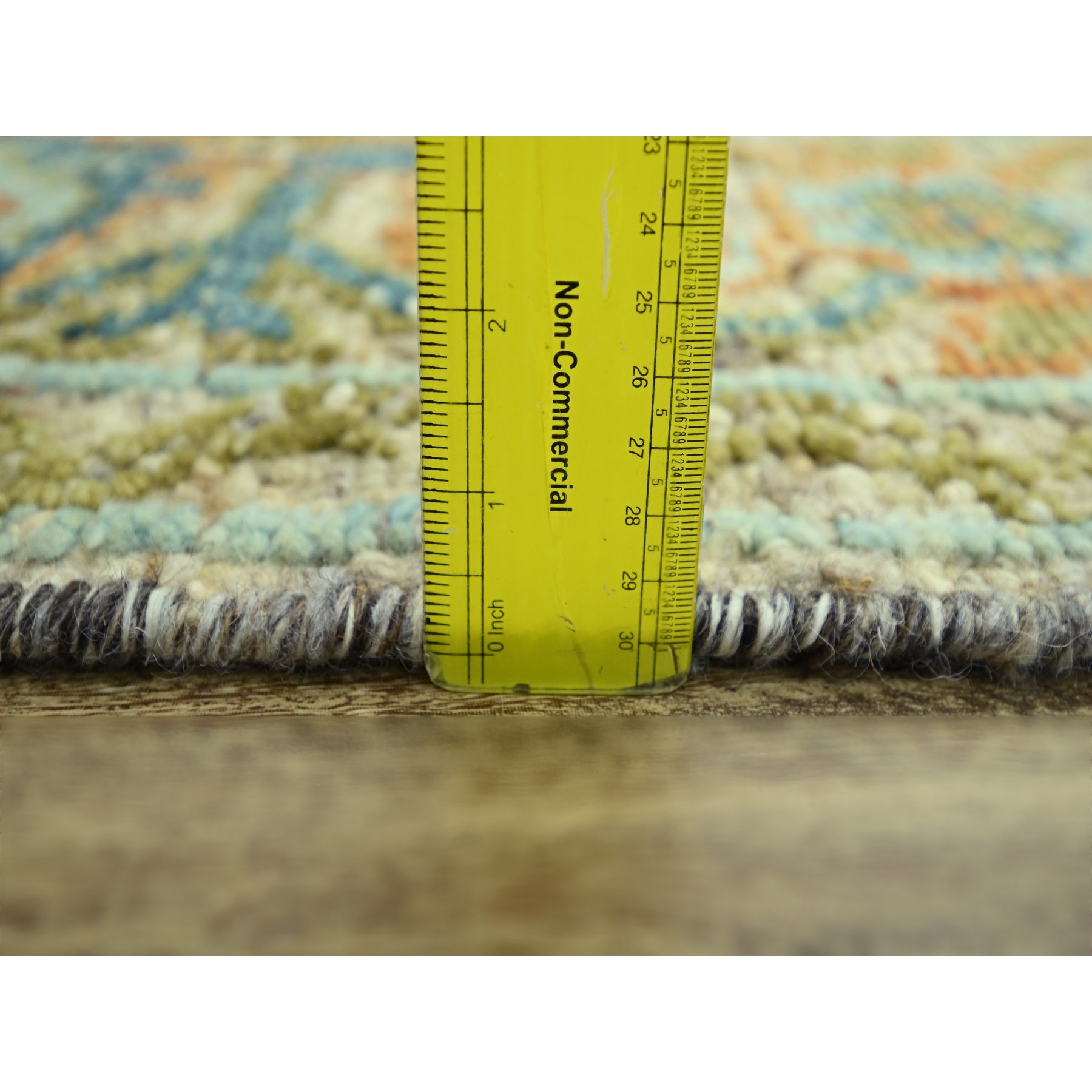 Oushak-And-Peshawar-Hand-Knotted-Rug-385045