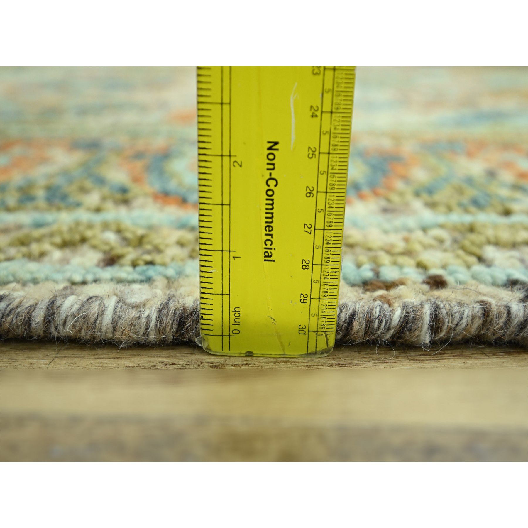 Oushak-And-Peshawar-Hand-Knotted-Rug-385055