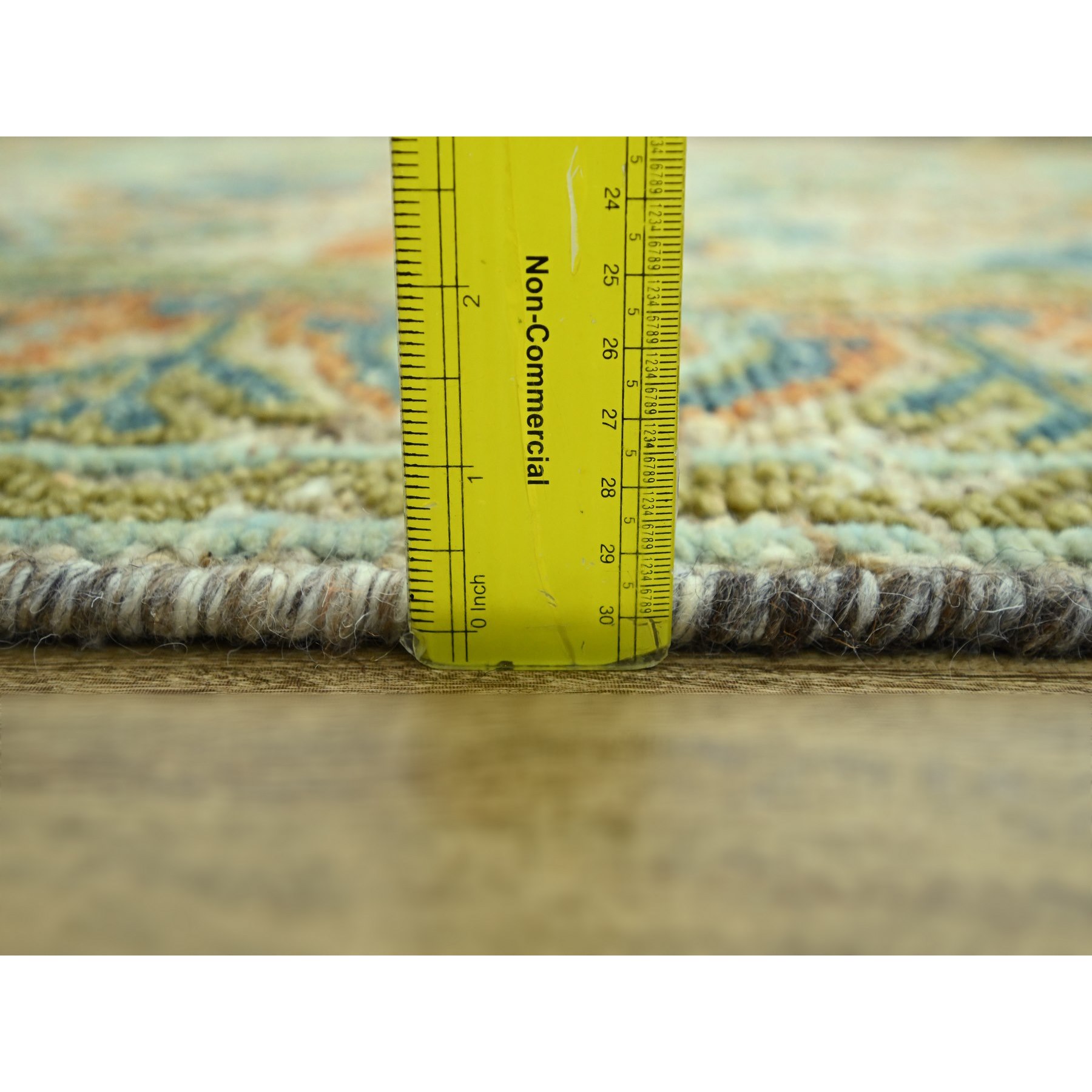 Oushak-And-Peshawar-Hand-Knotted-Rug-385065