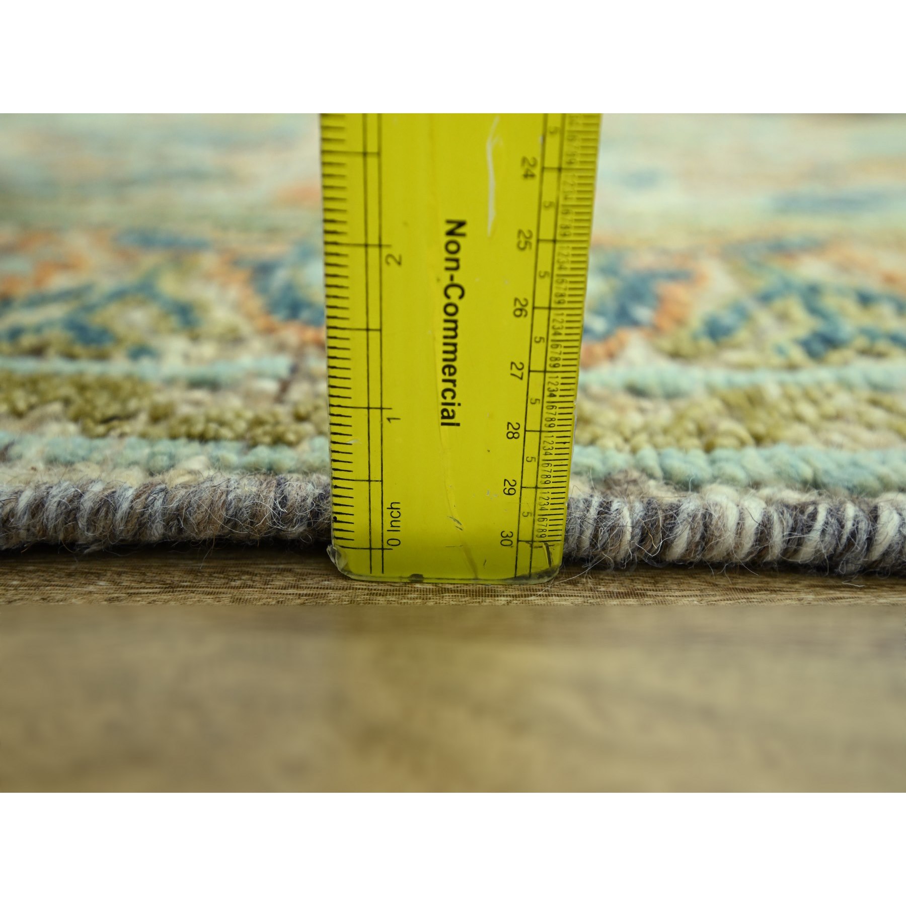 Oushak-And-Peshawar-Hand-Knotted-Rug-385070