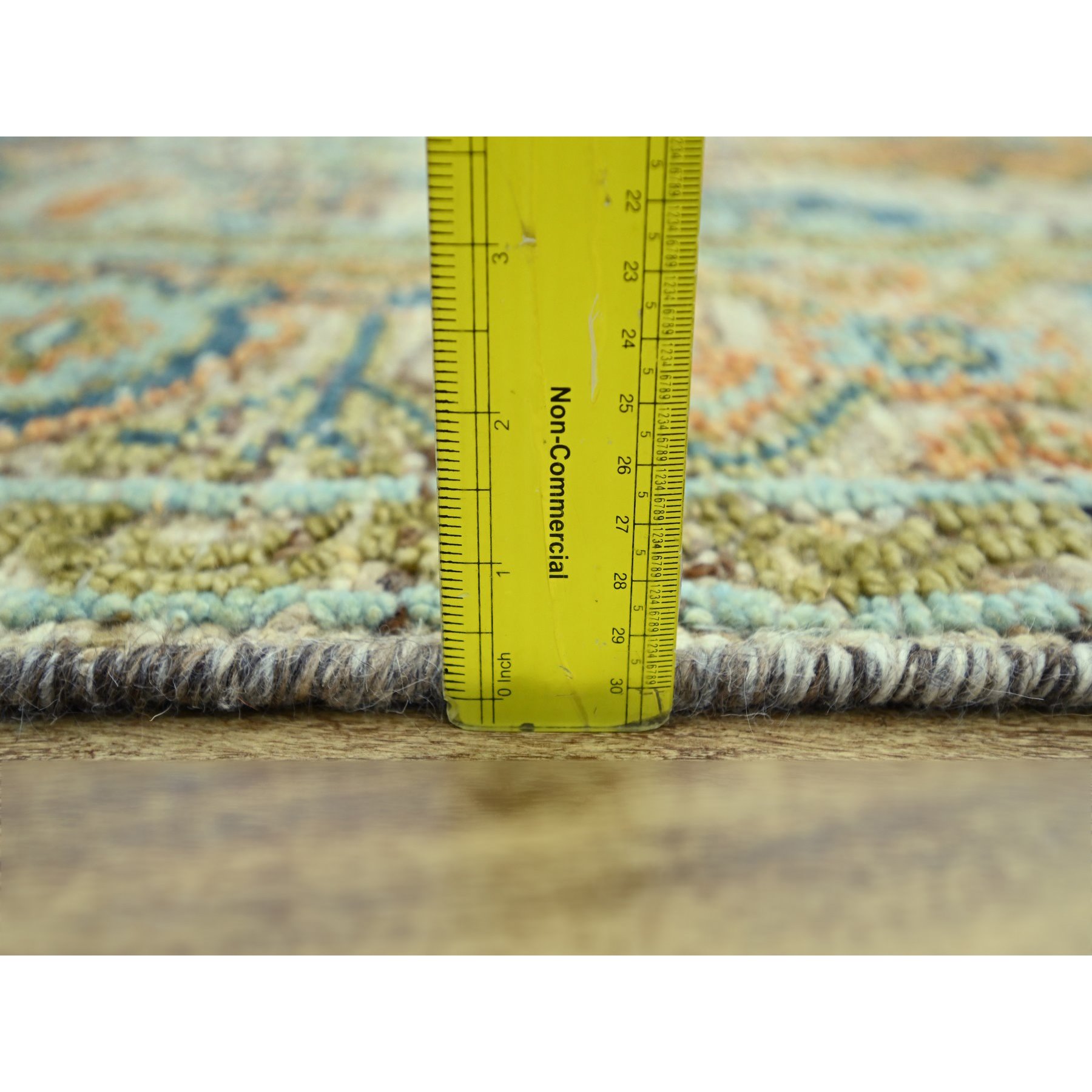 Oushak-And-Peshawar-Hand-Knotted-Rug-385075