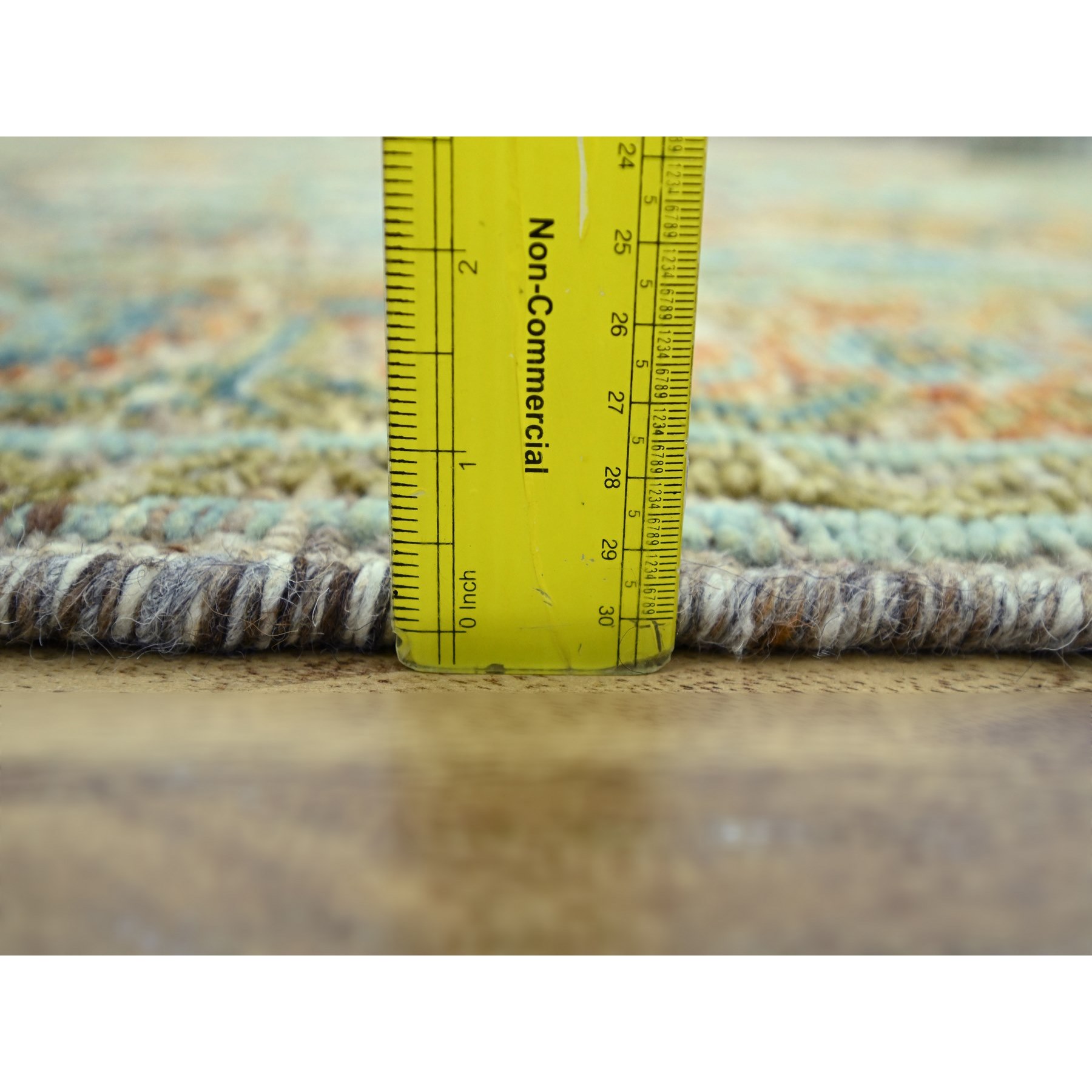Oushak-And-Peshawar-Hand-Knotted-Rug-385080