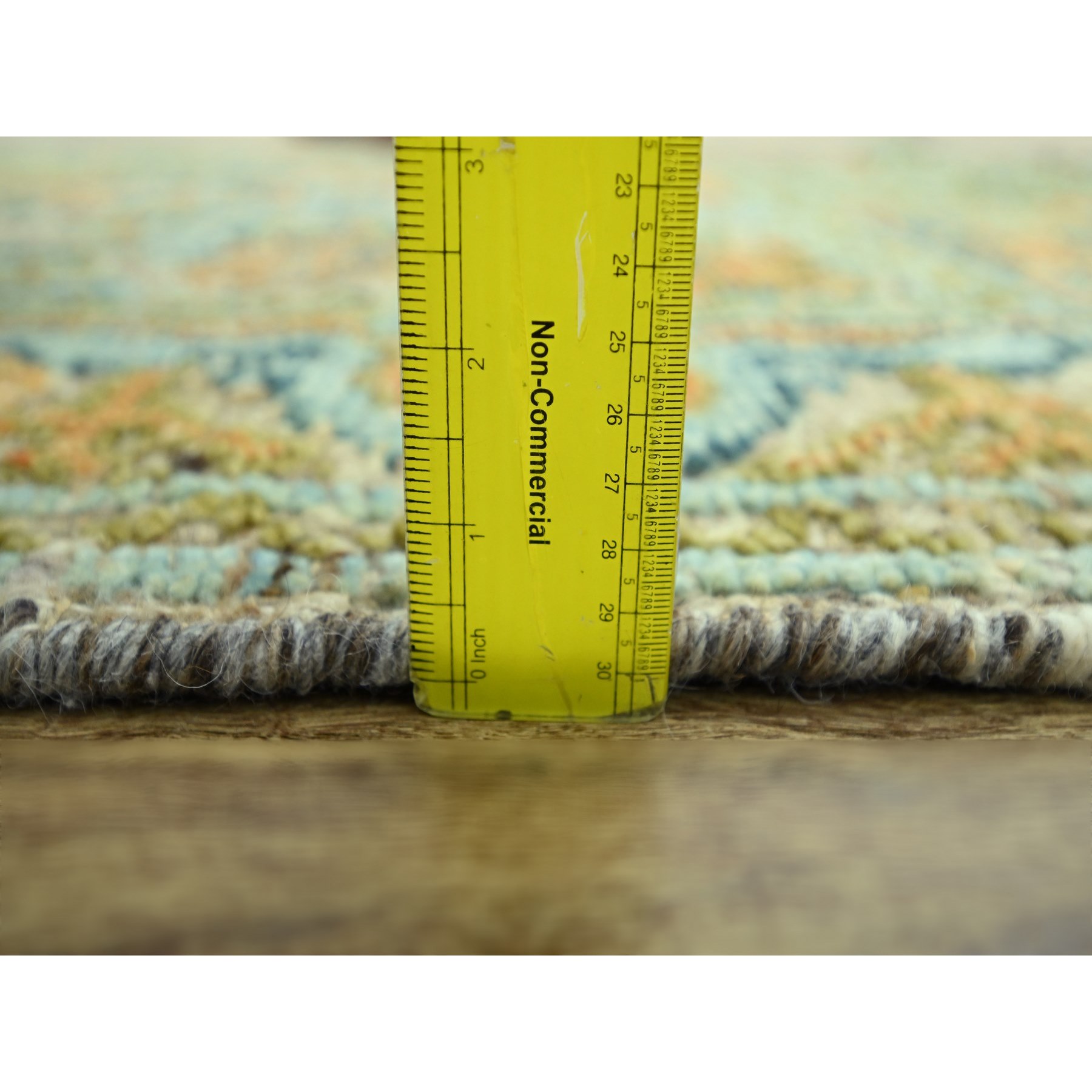 Oushak-And-Peshawar-Hand-Knotted-Rug-385100