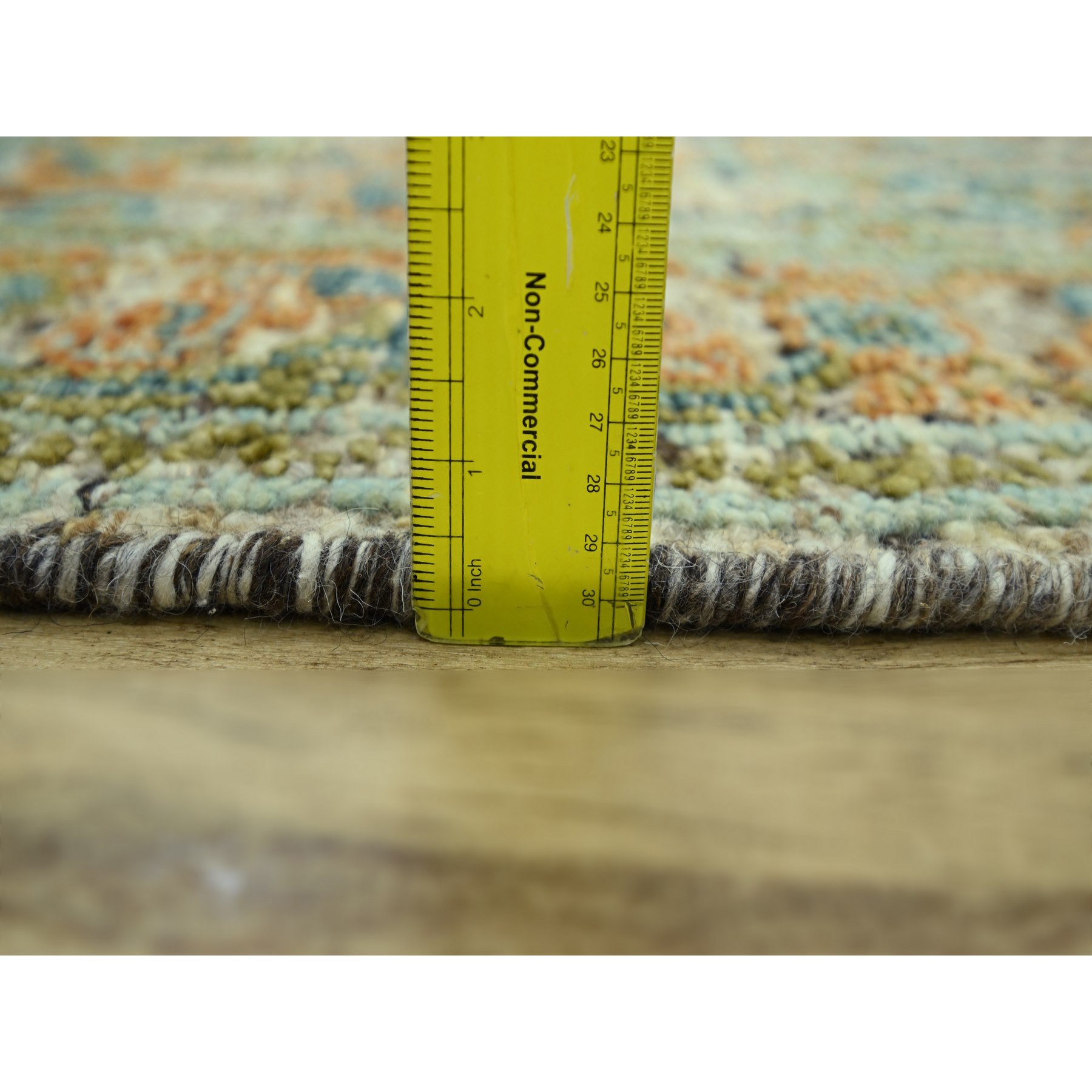 Oushak-And-Peshawar-Hand-Knotted-Rug-385105