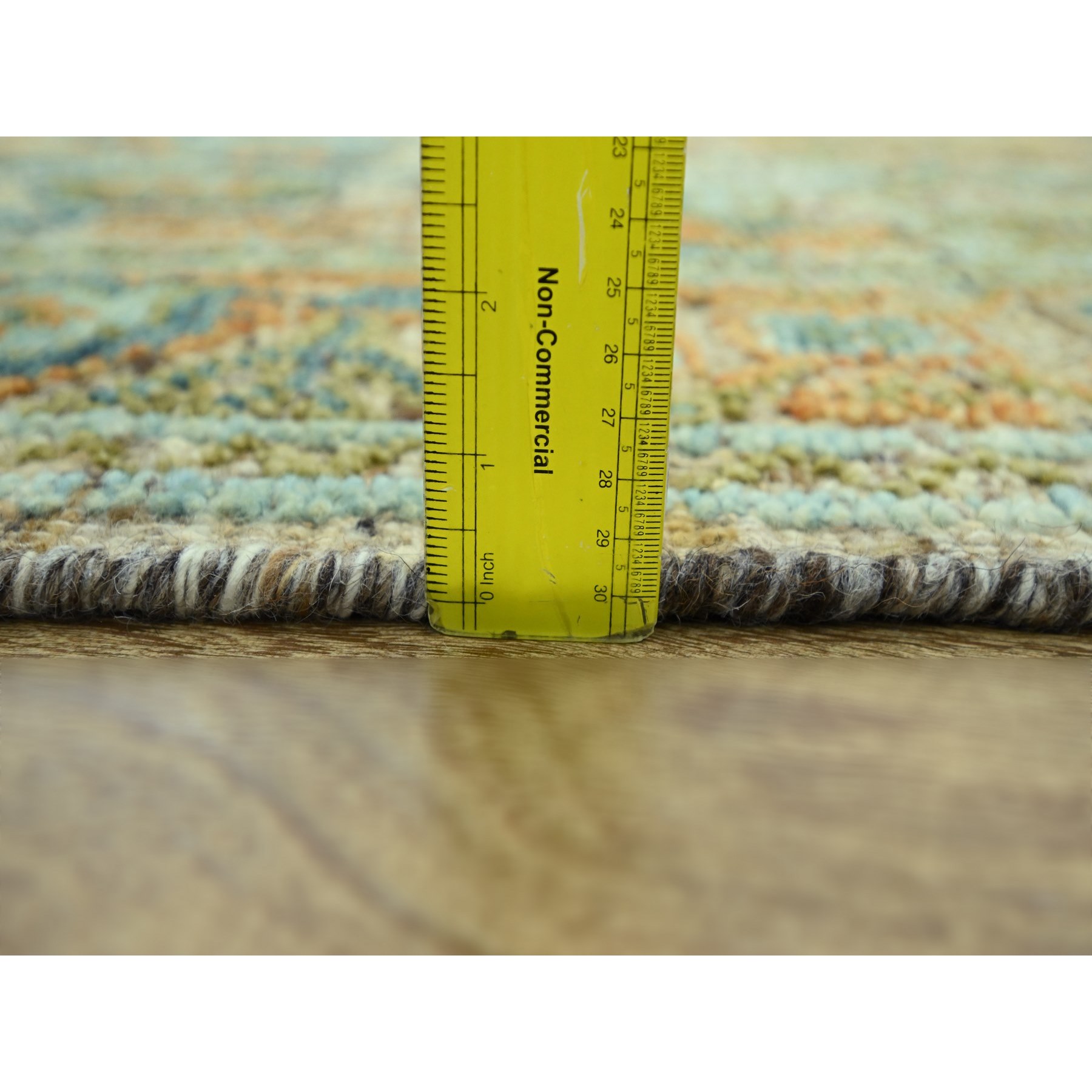 Oushak-And-Peshawar-Hand-Knotted-Rug-385125
