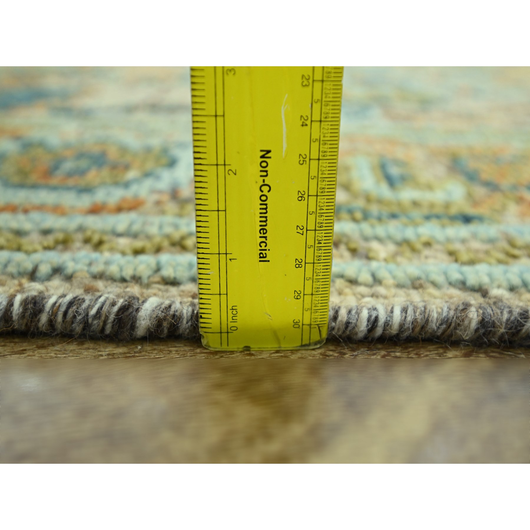 Oushak-And-Peshawar-Hand-Knotted-Rug-385130