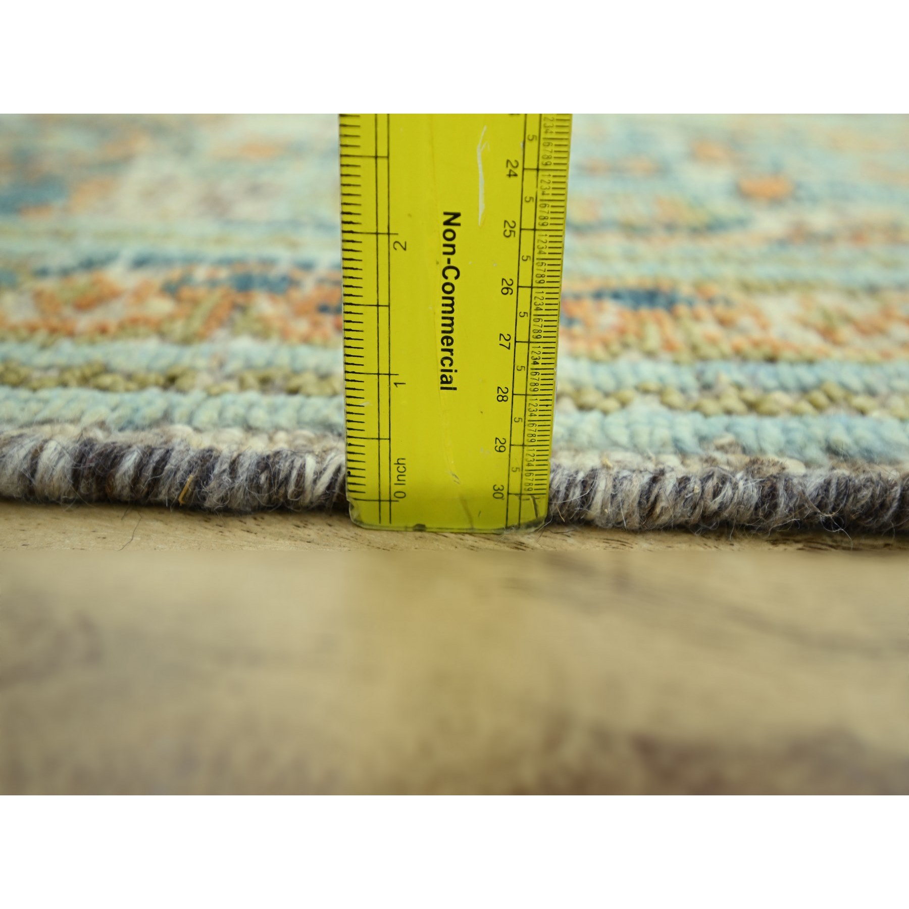 Oushak-And-Peshawar-Hand-Knotted-Rug-385145