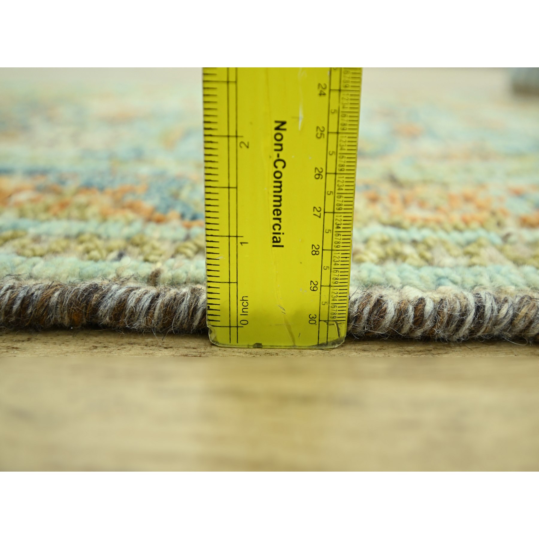 Oushak-And-Peshawar-Hand-Knotted-Rug-385150