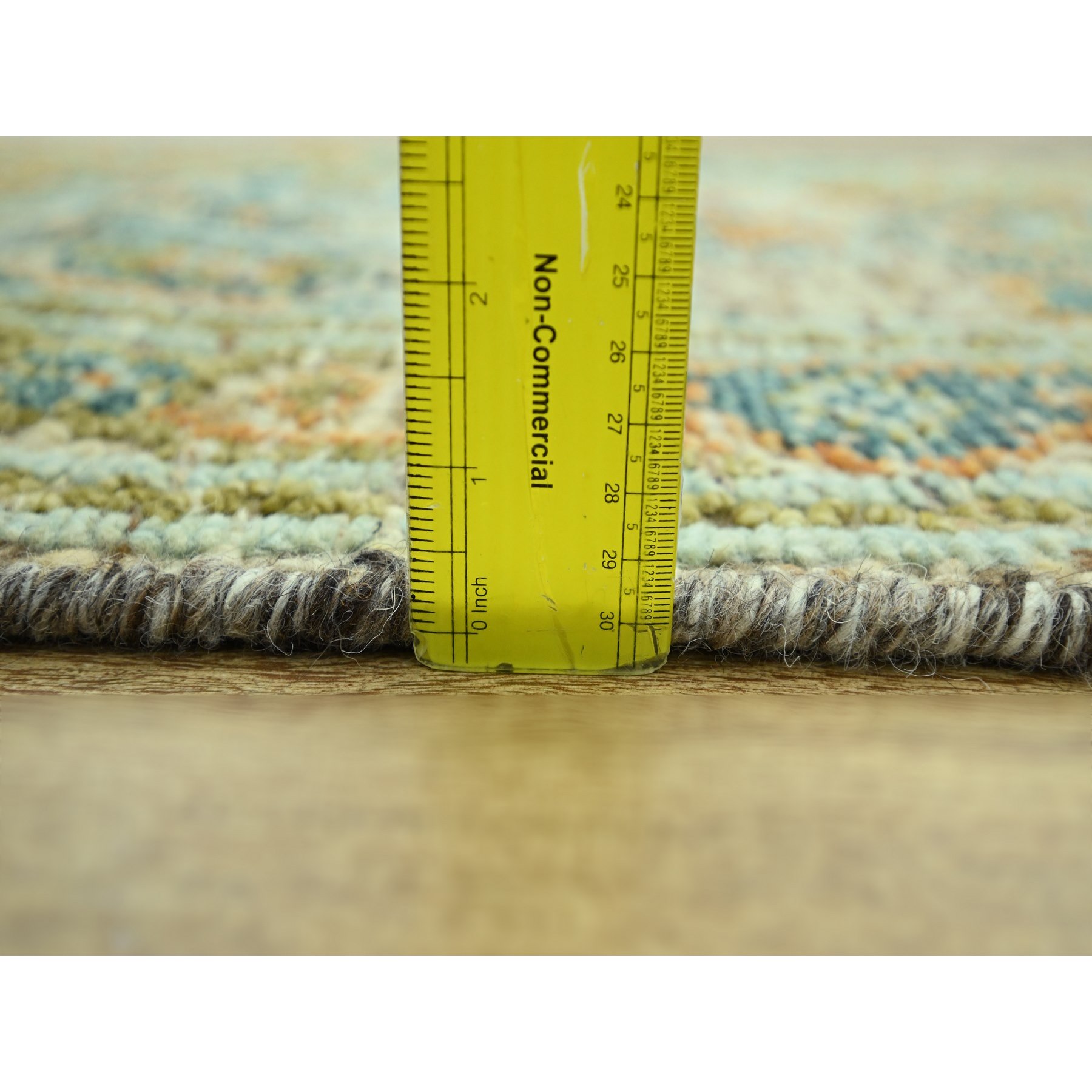 Oushak-And-Peshawar-Hand-Knotted-Rug-385160