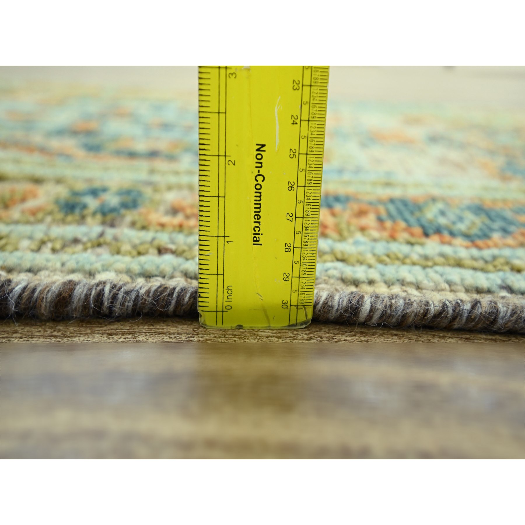 Oushak-And-Peshawar-Hand-Knotted-Rug-385170