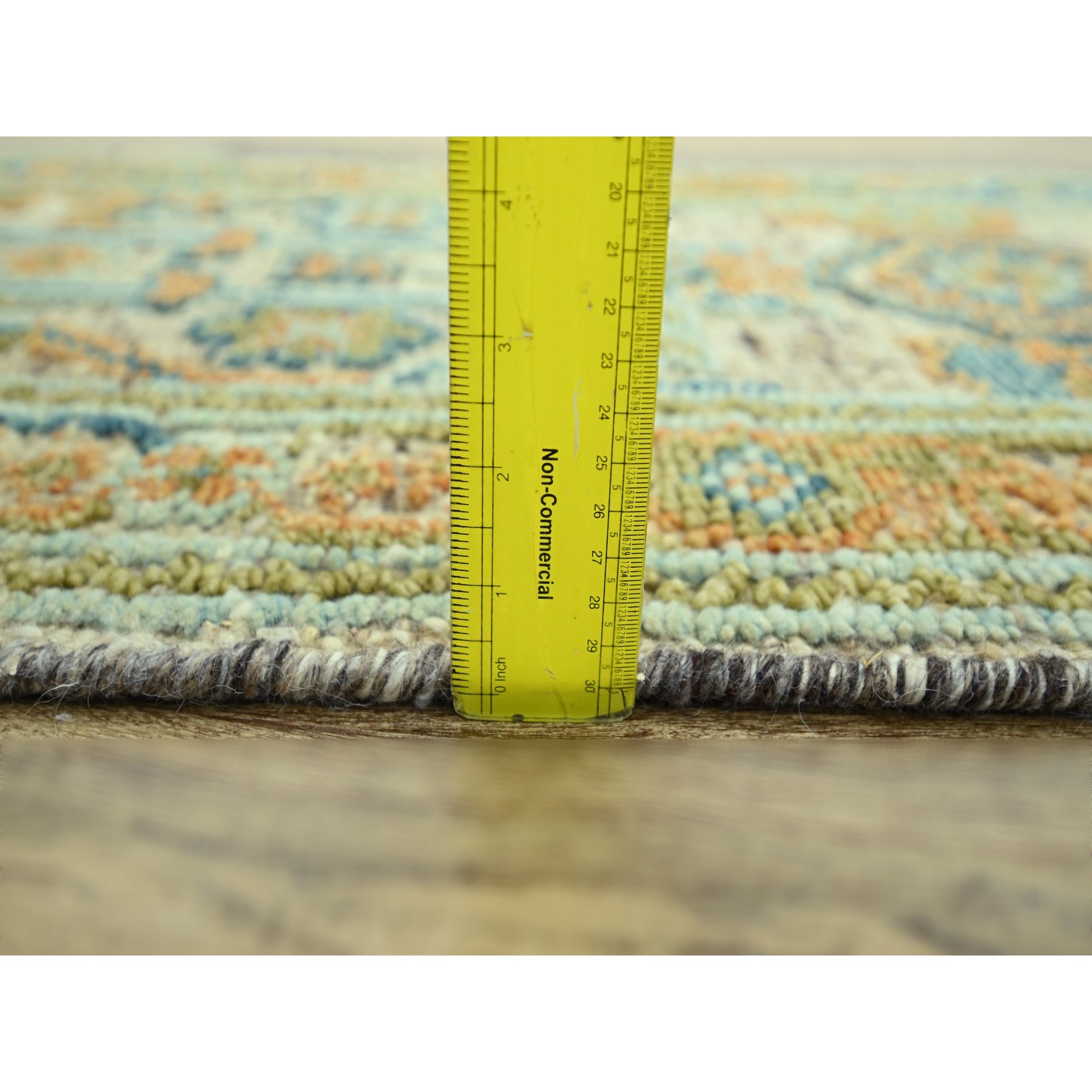 Oushak-And-Peshawar-Hand-Knotted-Rug-385175