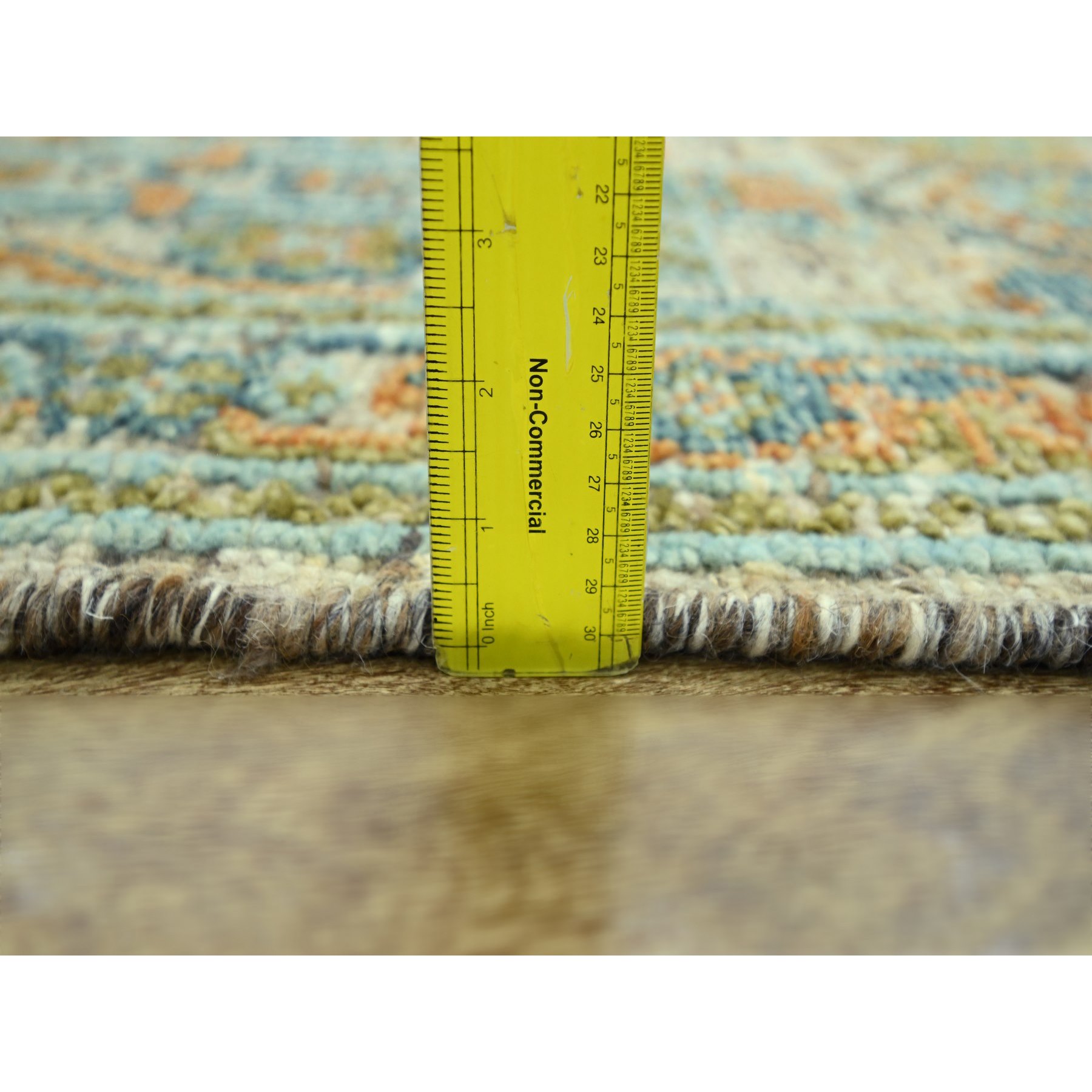 Oushak-And-Peshawar-Hand-Knotted-Rug-385185