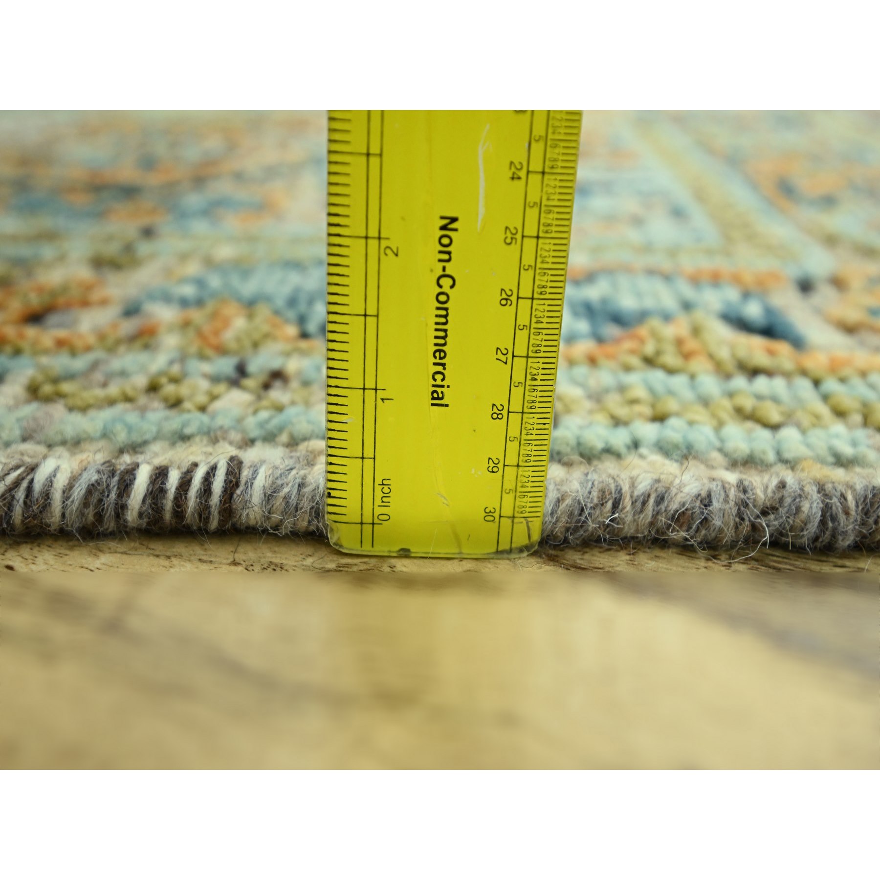 Oushak-And-Peshawar-Hand-Knotted-Rug-385205