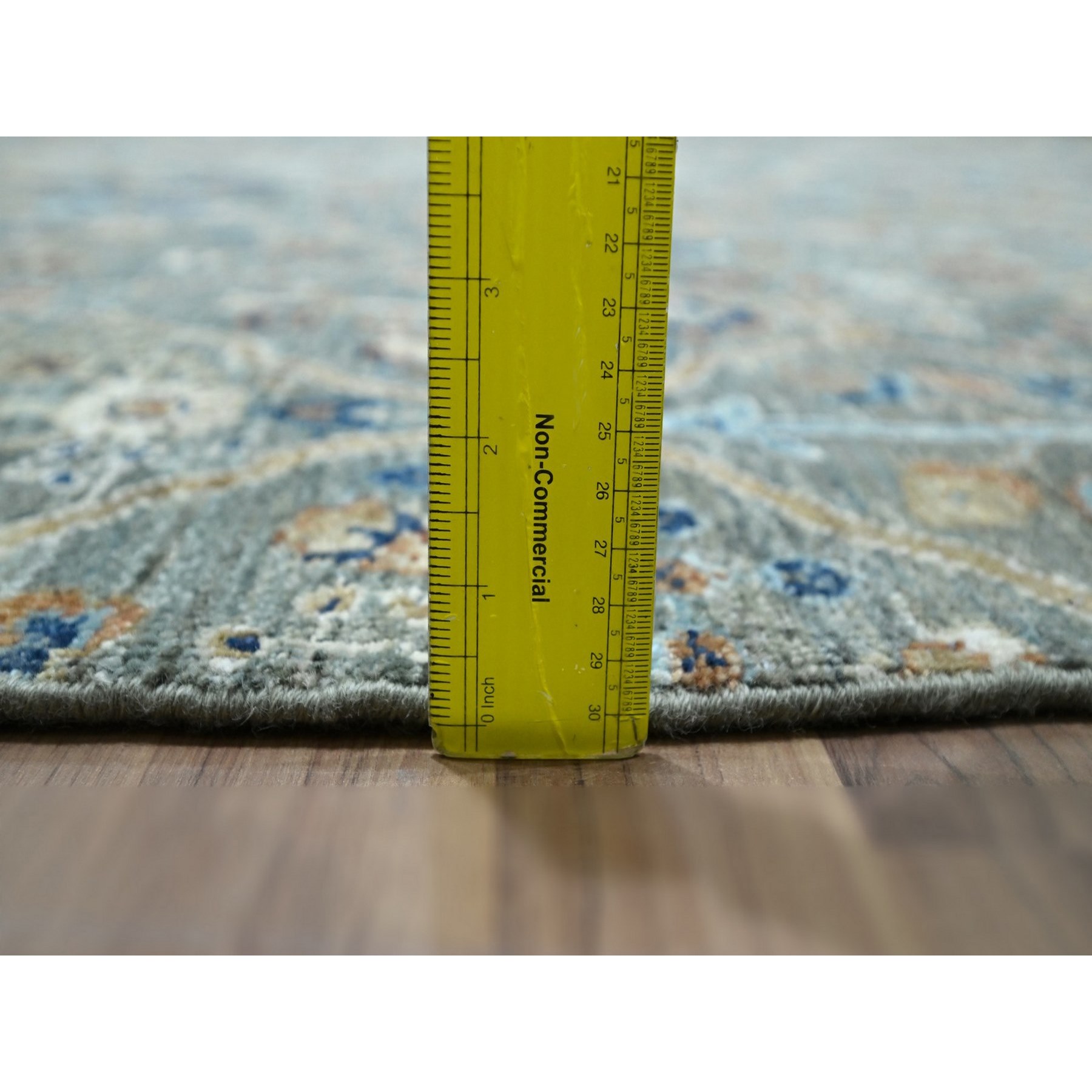 Oushak-And-Peshawar-Hand-Knotted-Rug-385435