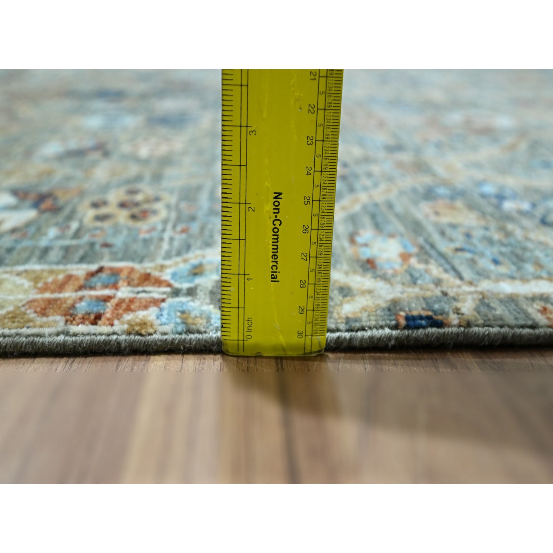 Oushak-And-Peshawar-Hand-Knotted-Rug-385445