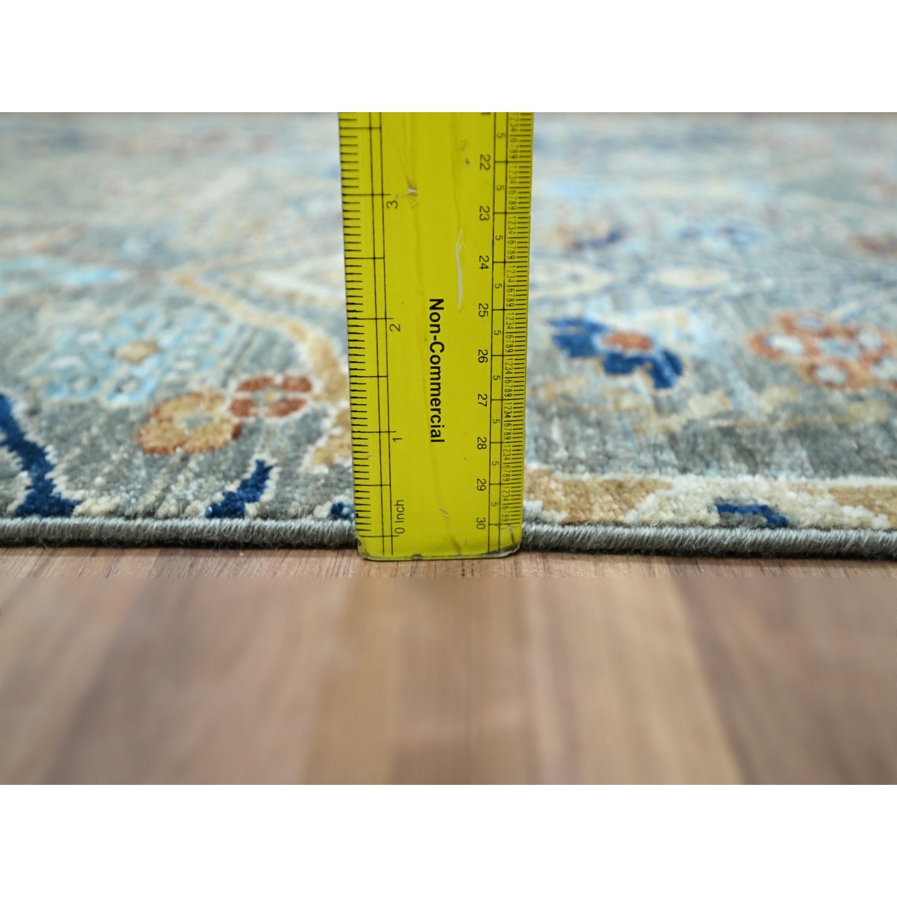Oushak-And-Peshawar-Hand-Knotted-Rug-385450