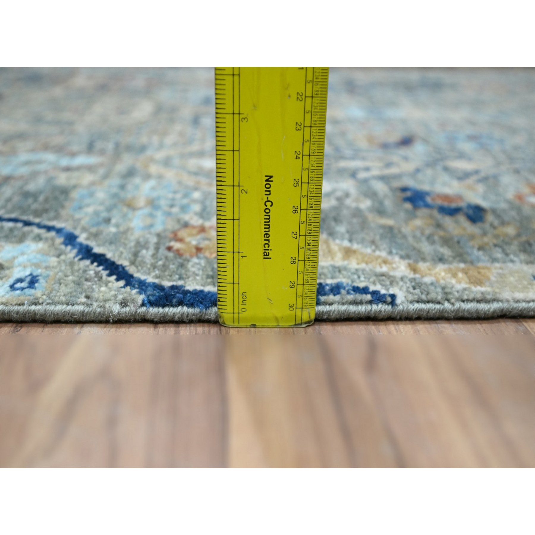 Oushak-And-Peshawar-Hand-Knotted-Rug-385455
