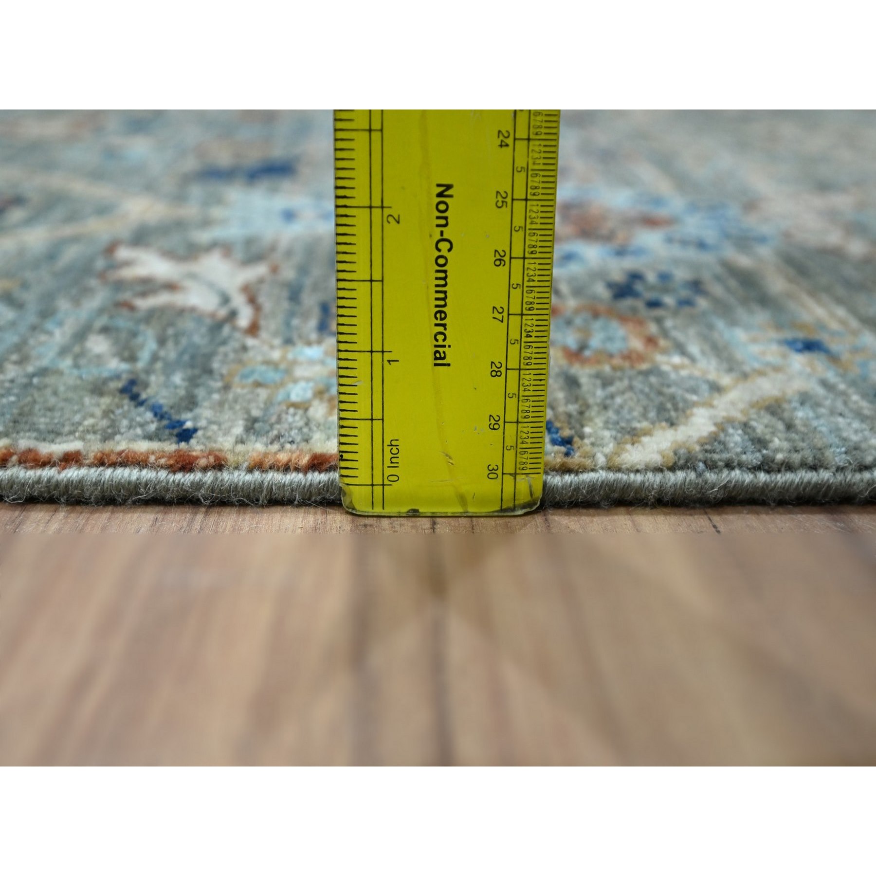 Oushak-And-Peshawar-Hand-Knotted-Rug-385480