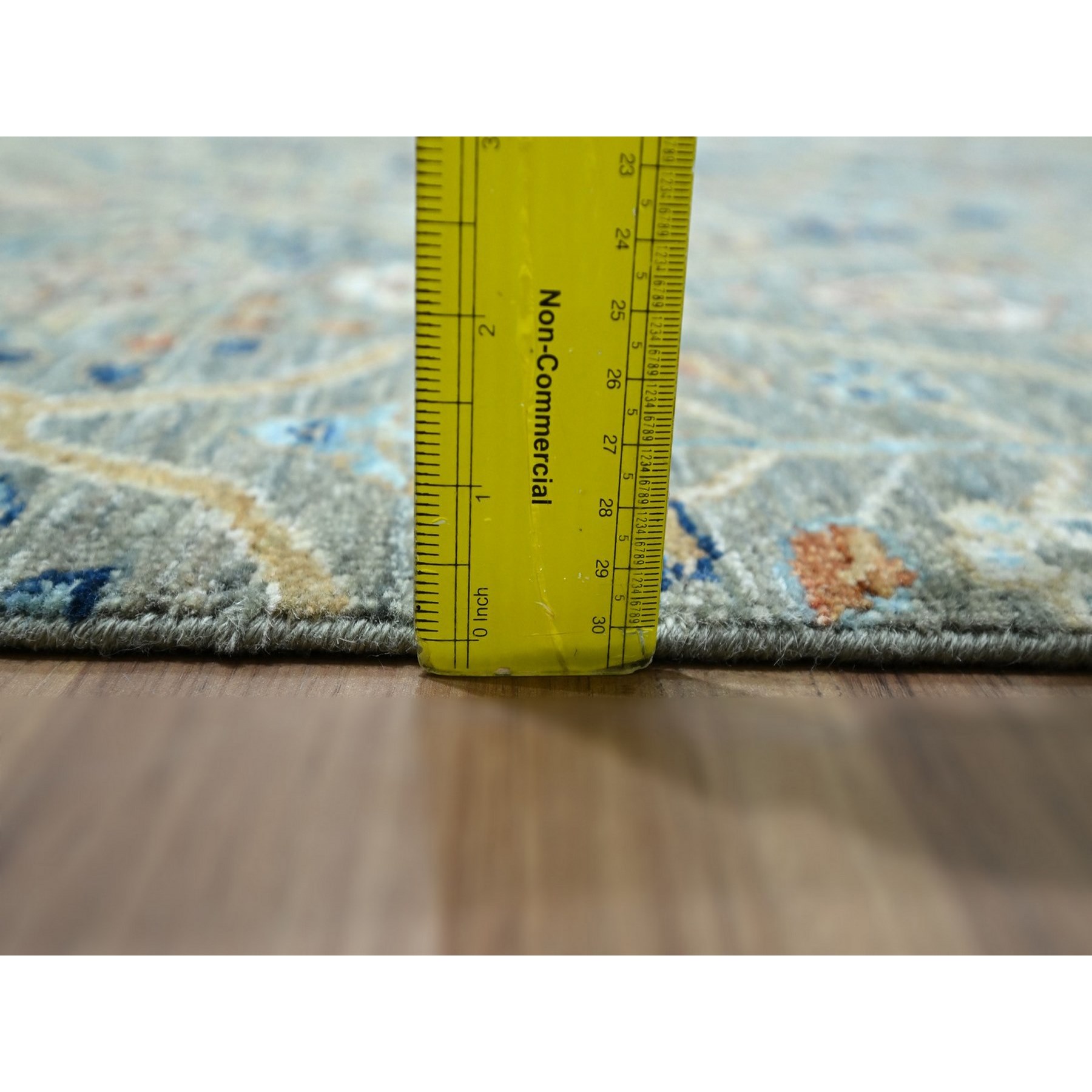 Oushak-And-Peshawar-Hand-Knotted-Rug-385505