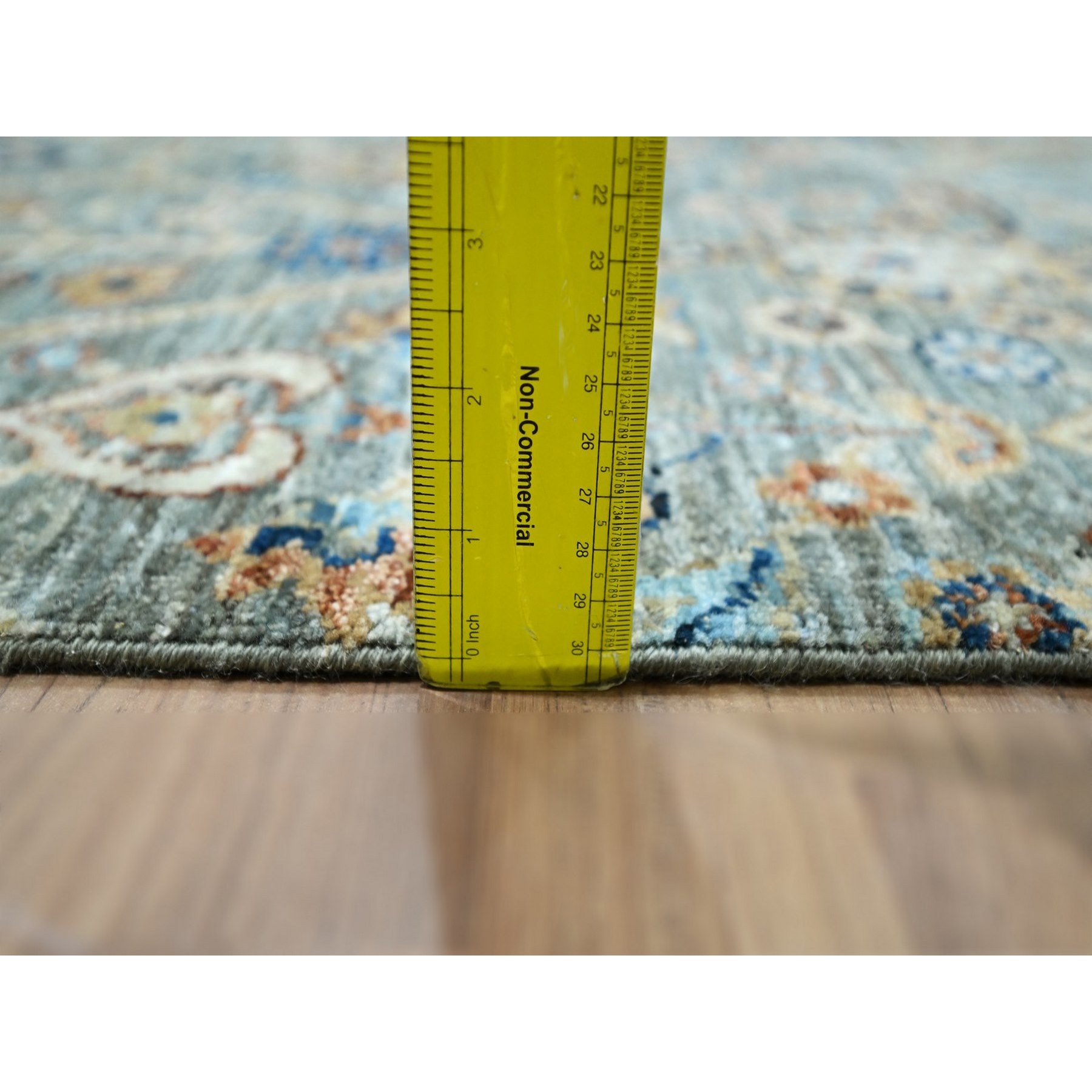Oushak-And-Peshawar-Hand-Knotted-Rug-385530