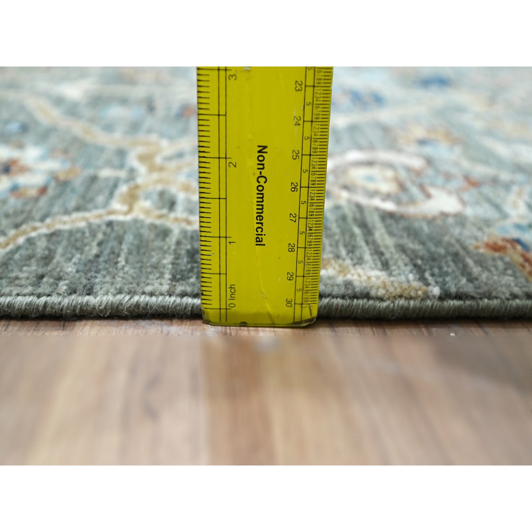 Oushak-And-Peshawar-Hand-Knotted-Rug-385535