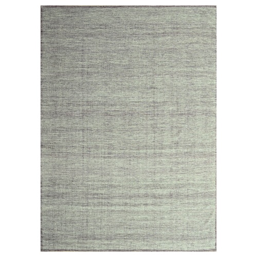 Wine Red with Ivory, 100% Wool, Hand Knotted, Oxidized and Distressed Grass Design with Exposed Warps, Oriental Rug