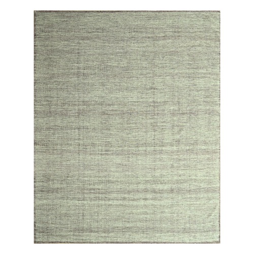 Wine Red with Ivory, Oxidized and Distressed Grass Design with Exposed Warps, 100% Wool, Hand Knotted, Oriental Rug