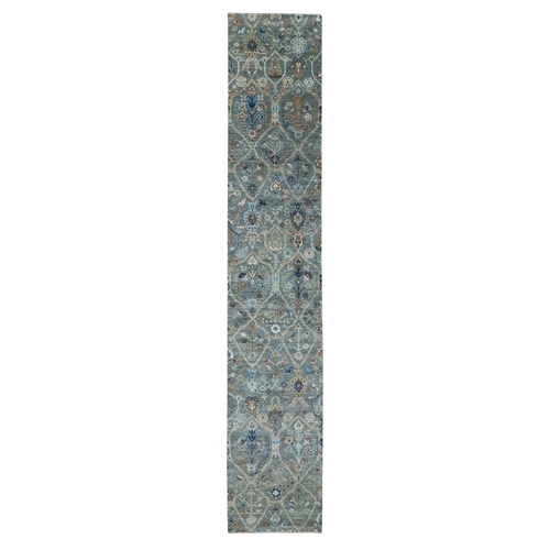 Sage Green, Trellis Borderless Garden Design, Agra, Hand Knotted, Hand Spun New Zealand Wool,
Narrow Runner, Oriental Sage Green, Trellis Borderless Garden Design, Agra, Hand Knotted, Hand Spun New Zealand Wool,
Narrow Runner, Oriental