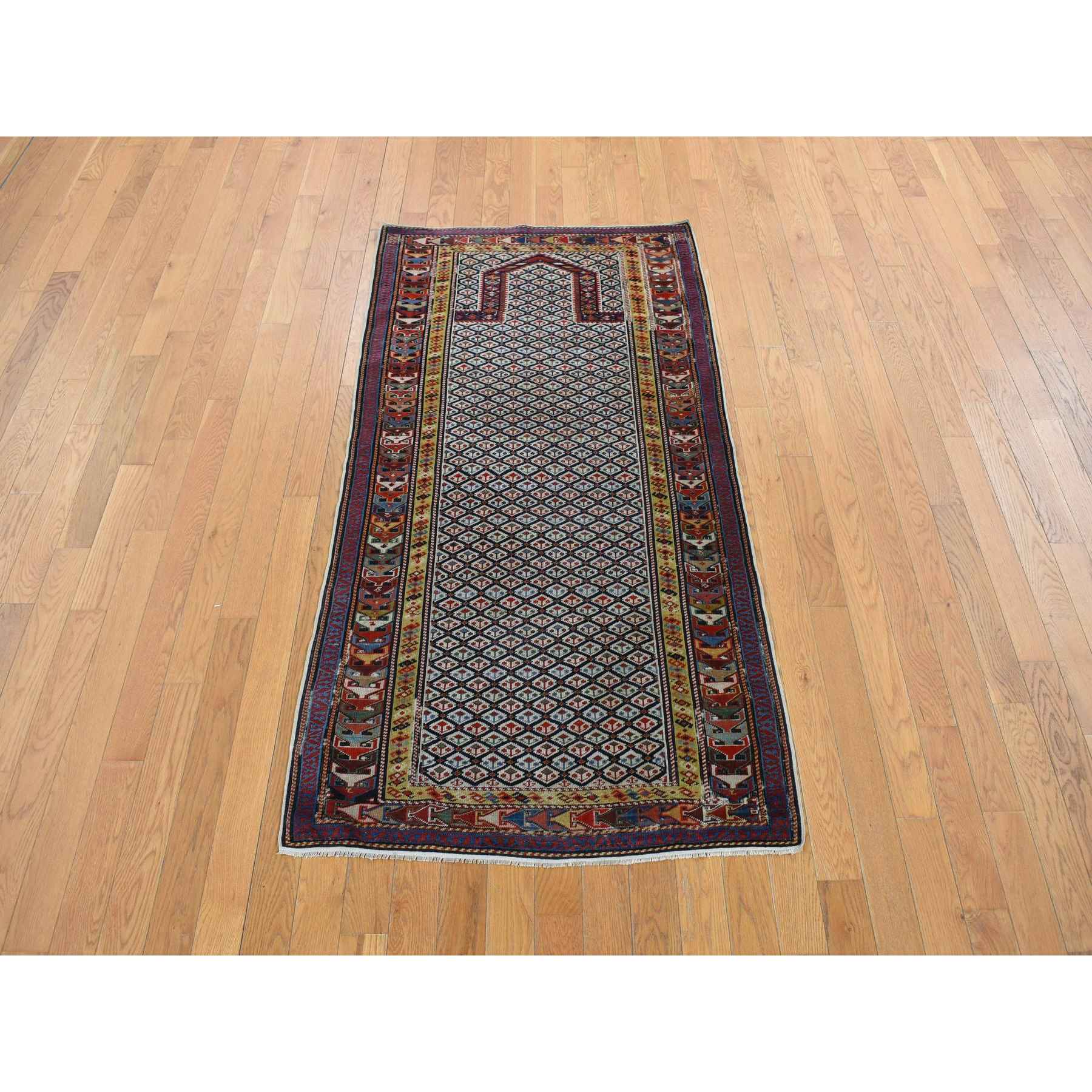 Antique-Hand-Knotted-Rug-390295