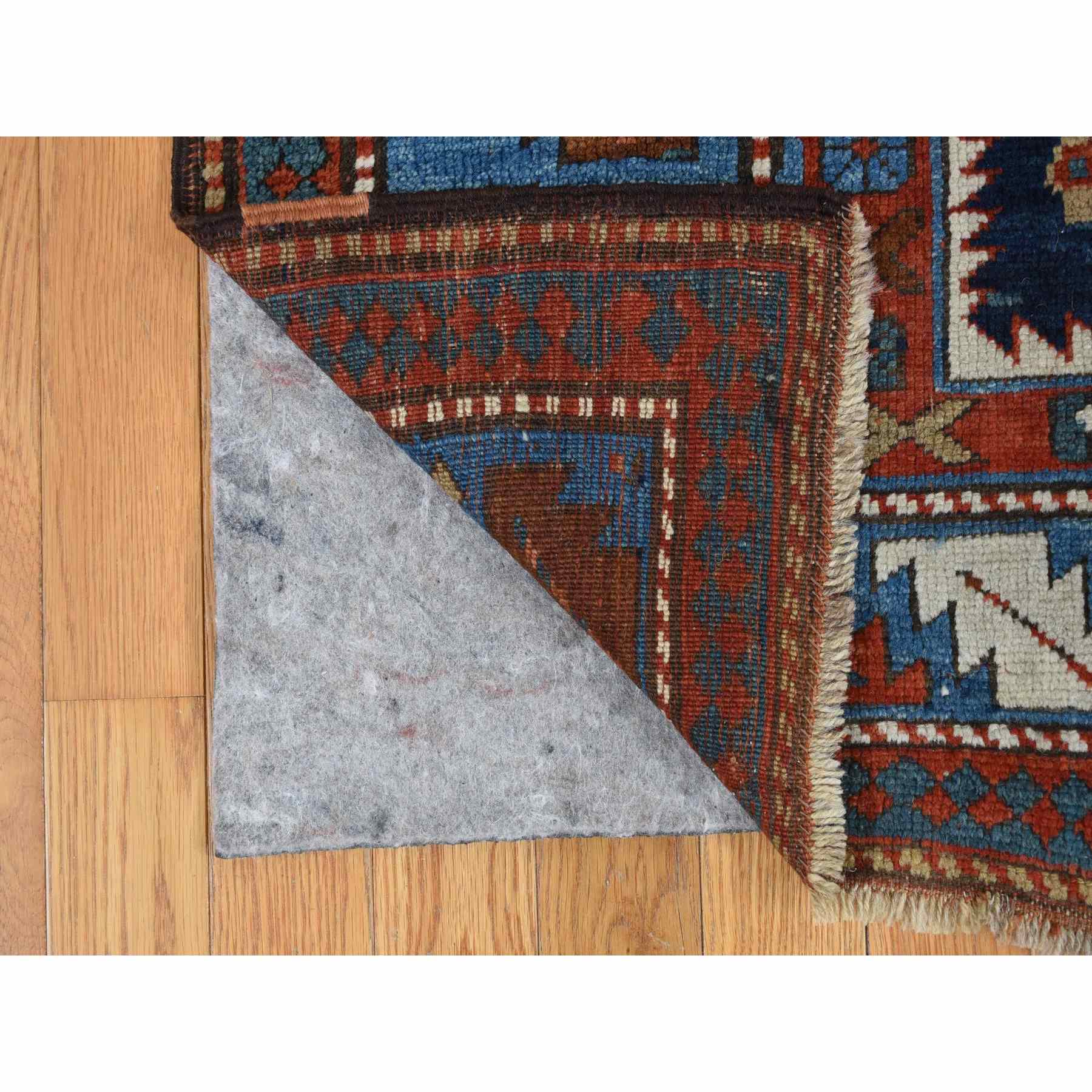 Antique-Hand-Knotted-Rug-390300