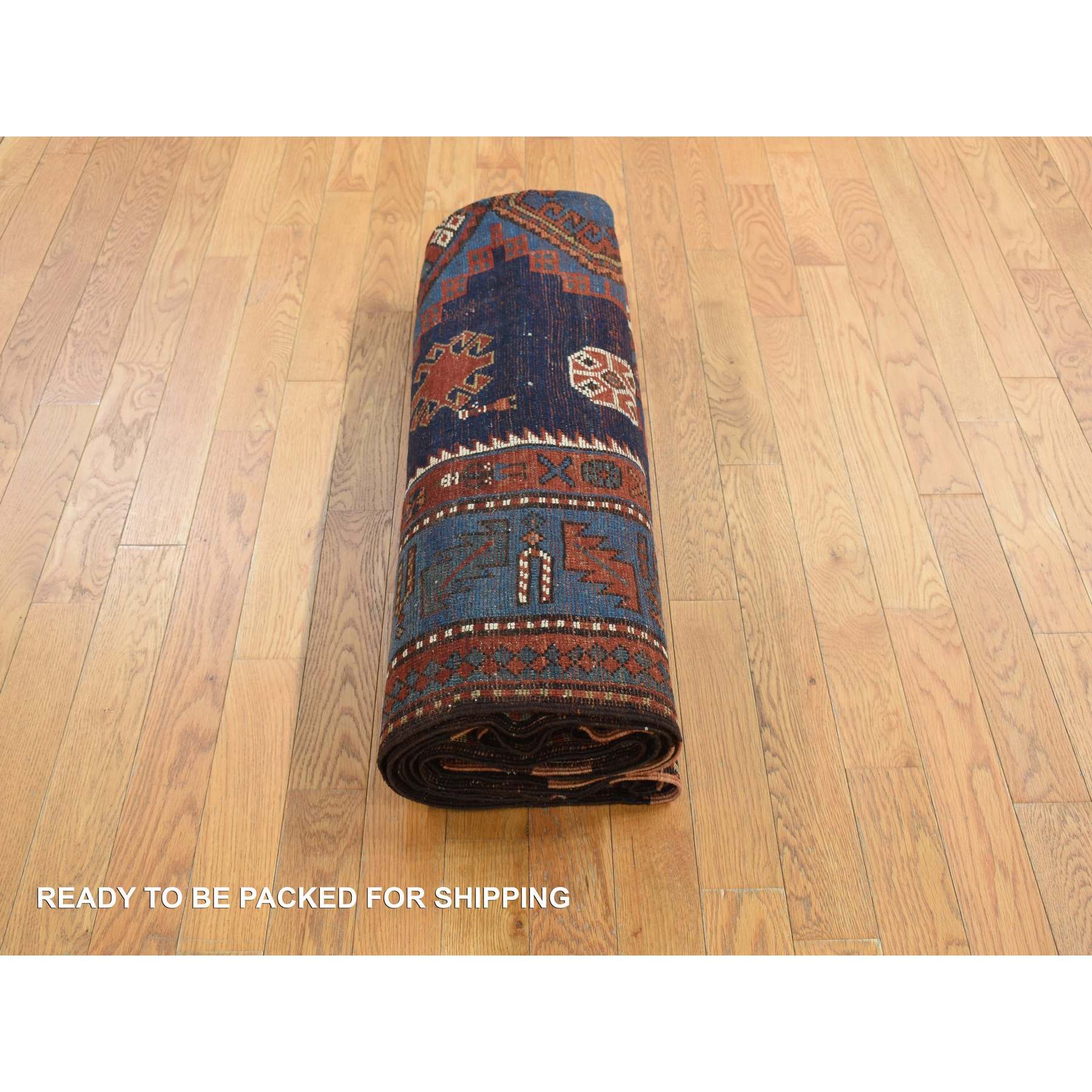 Antique-Hand-Knotted-Rug-390300