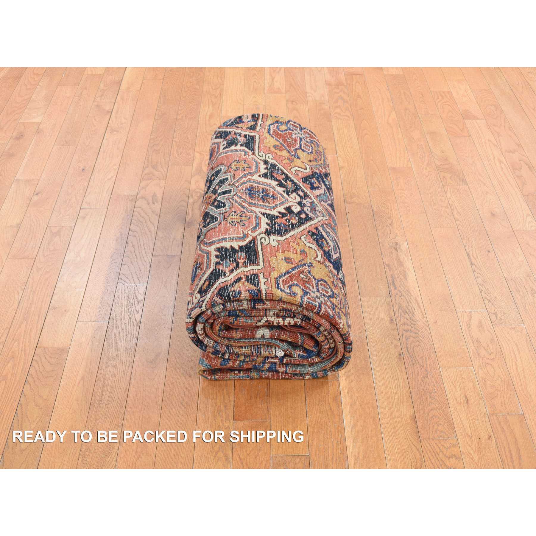 Antique-Hand-Knotted-Rug-390355