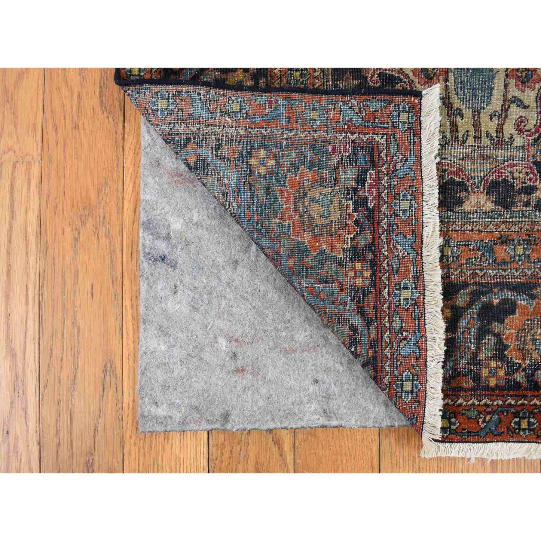 Antique-Hand-Knotted-Rug-390365