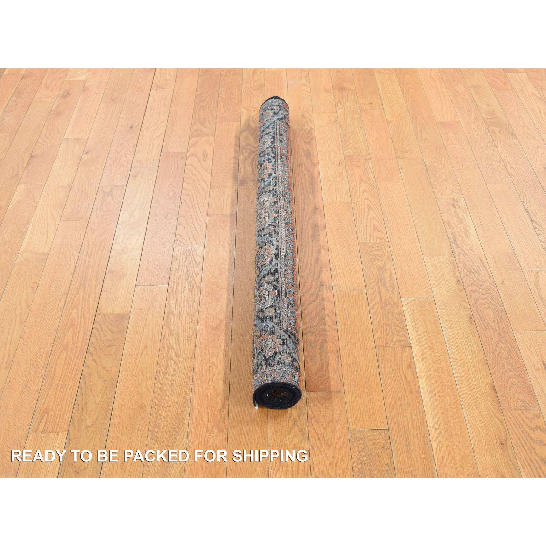 Antique-Hand-Knotted-Rug-390365