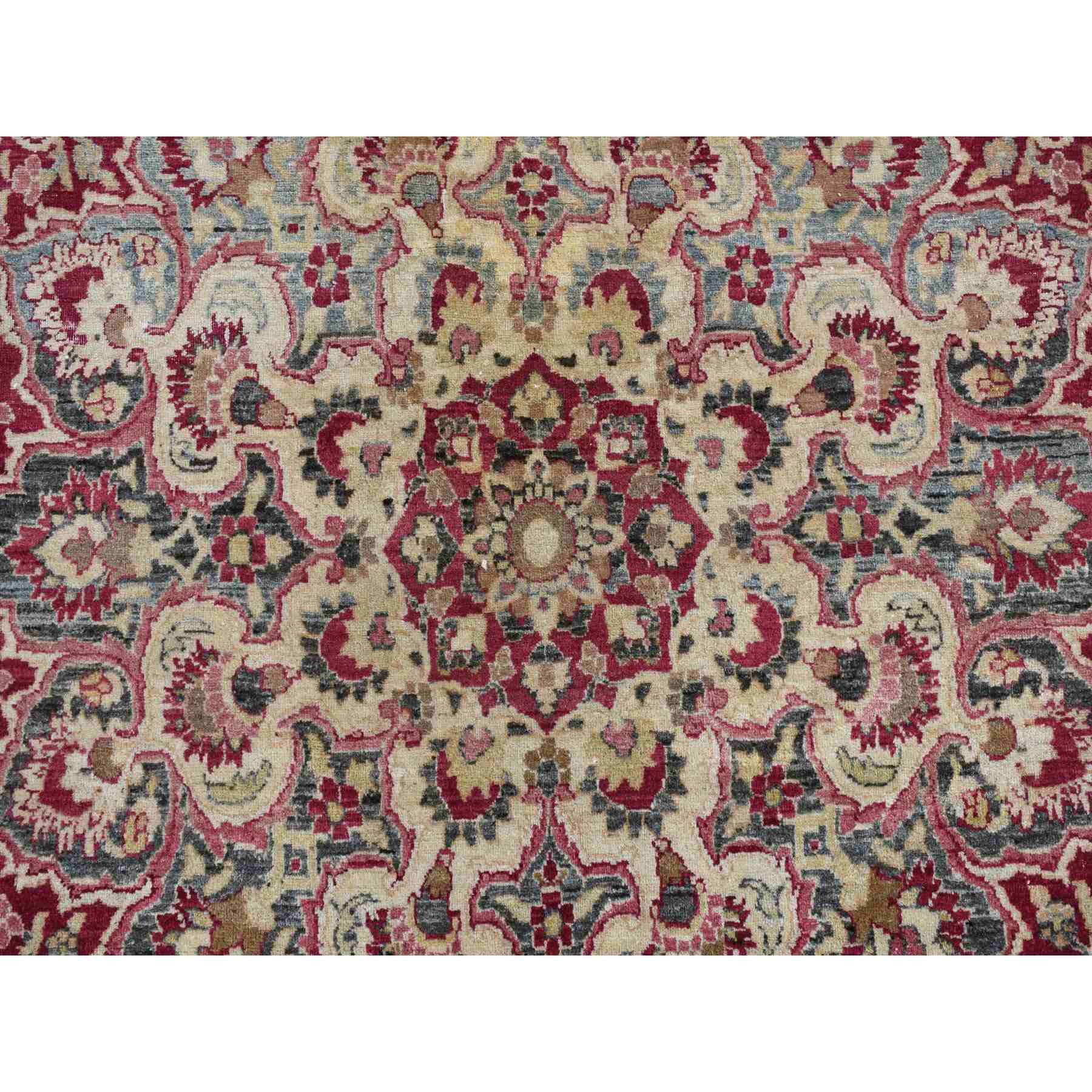 Antique-Hand-Knotted-Rug-390415