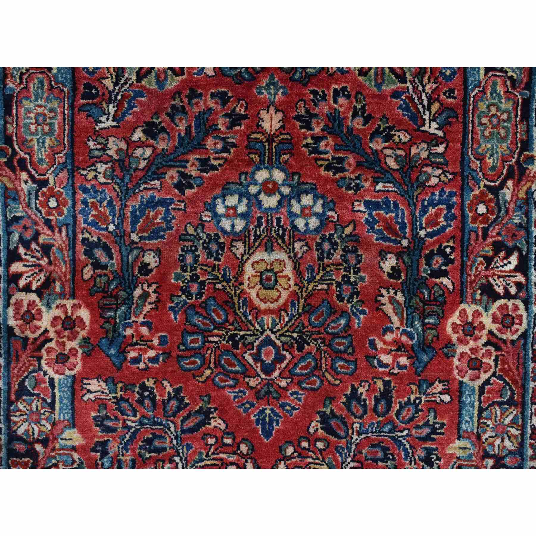 Antique-Hand-Knotted-Rug-390445
