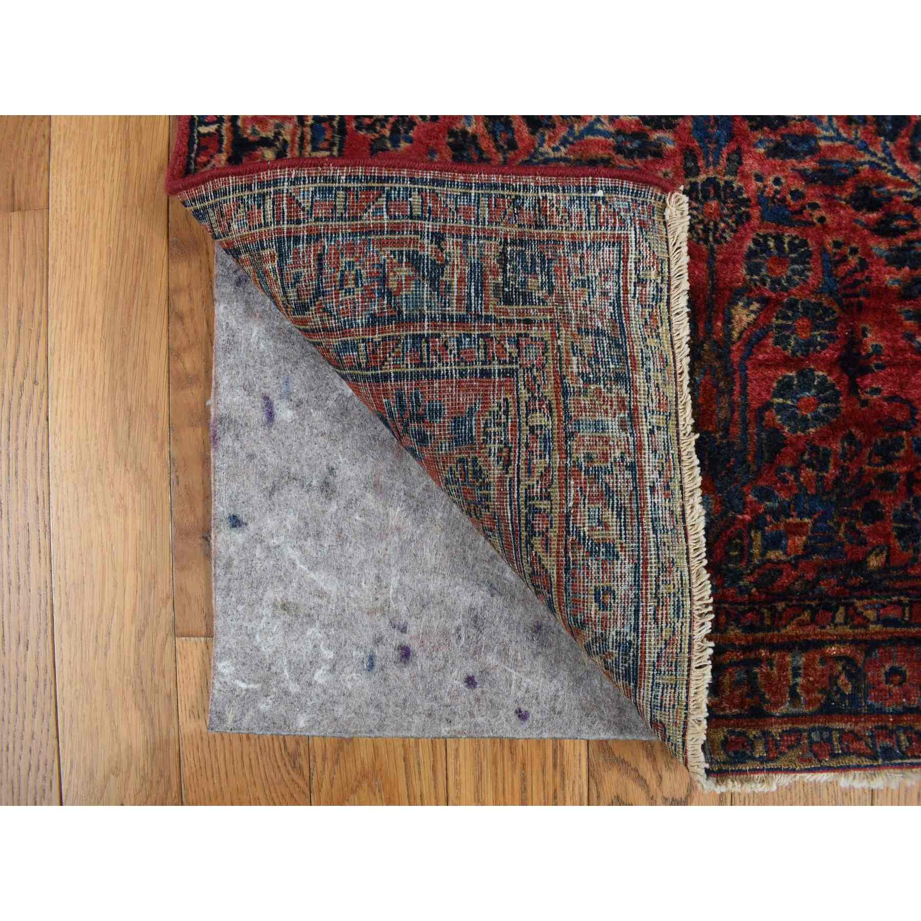 Antique-Hand-Knotted-Rug-390450