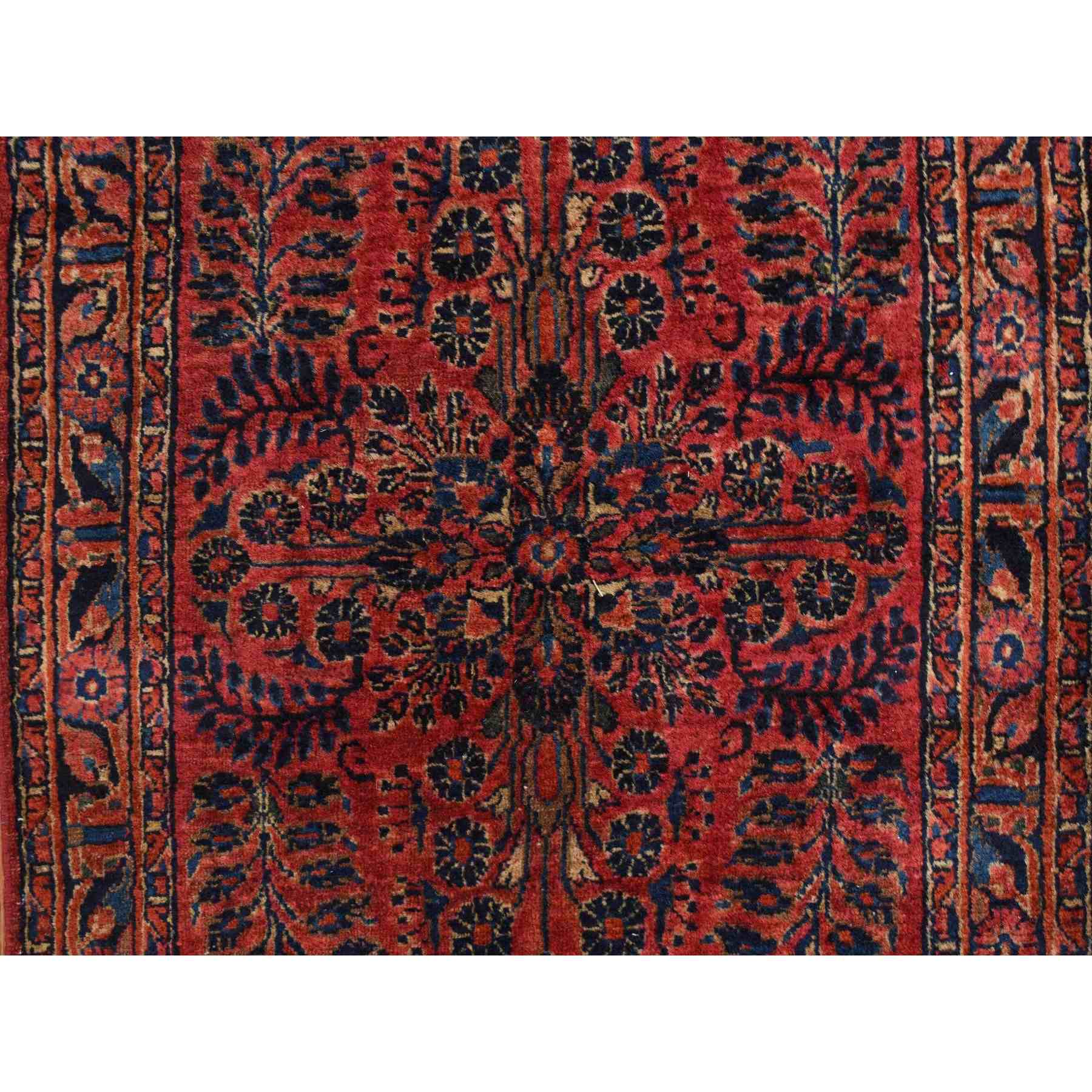 Antique-Hand-Knotted-Rug-390450
