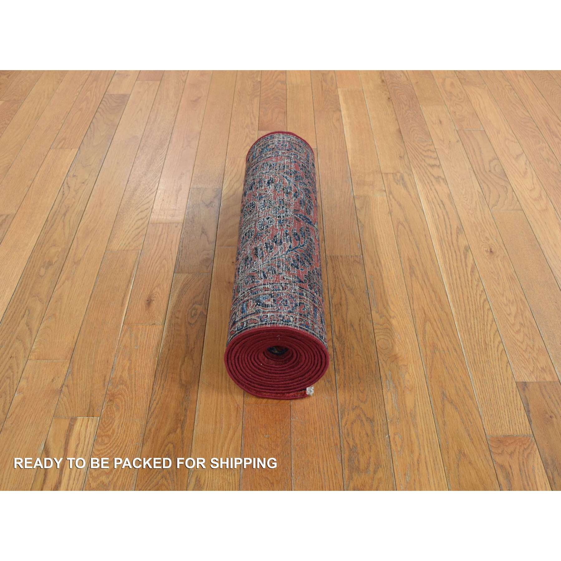 Antique-Hand-Knotted-Rug-390450