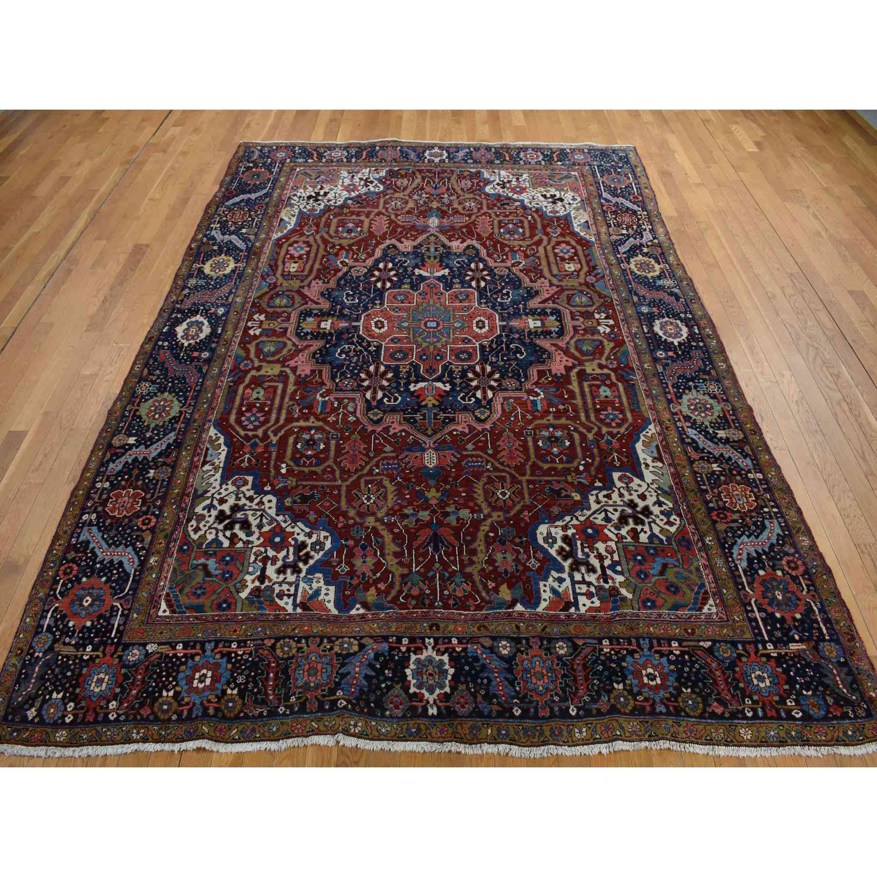 Antique-Hand-Knotted-Rug-390810