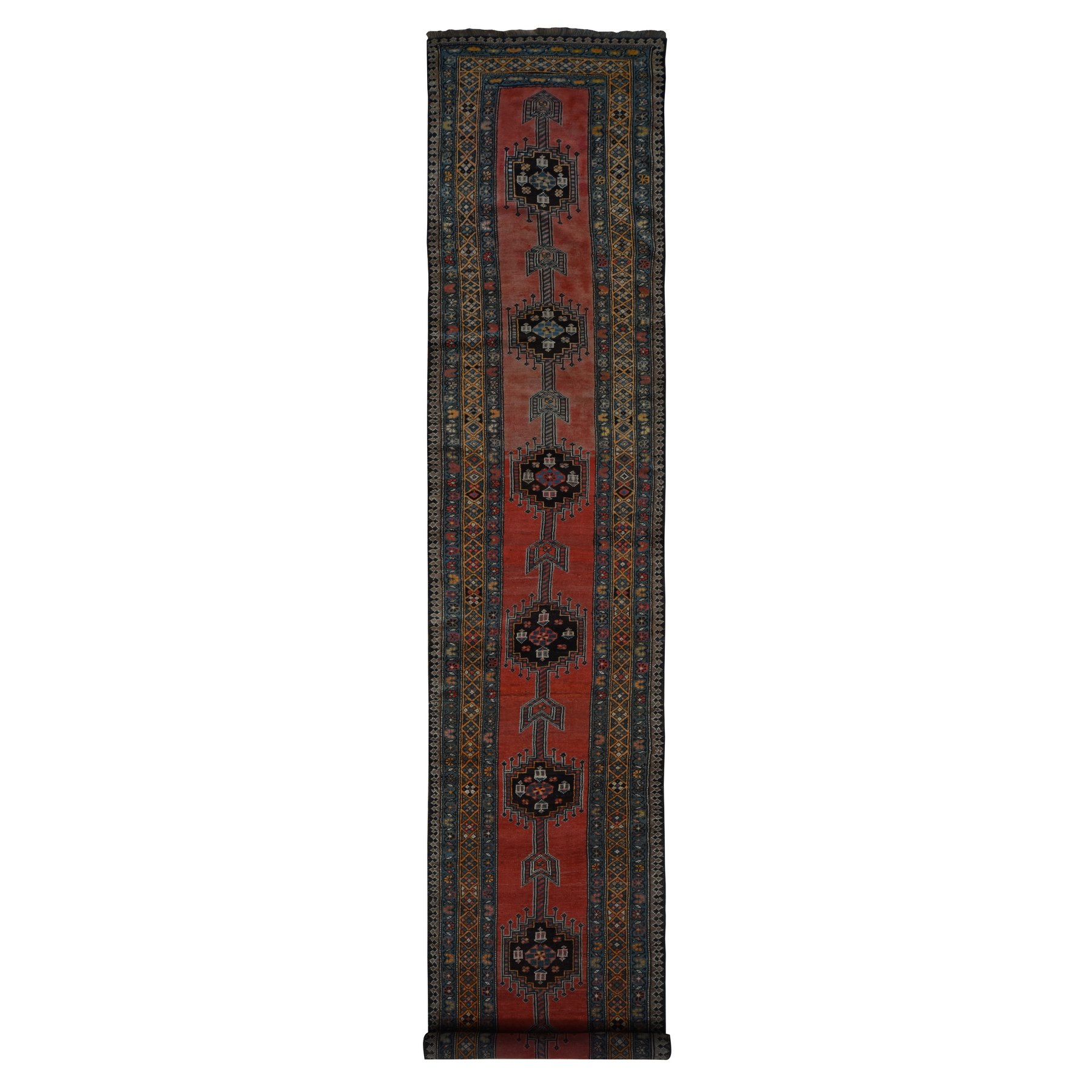 Antique-Hand-Knotted-Rug-390830