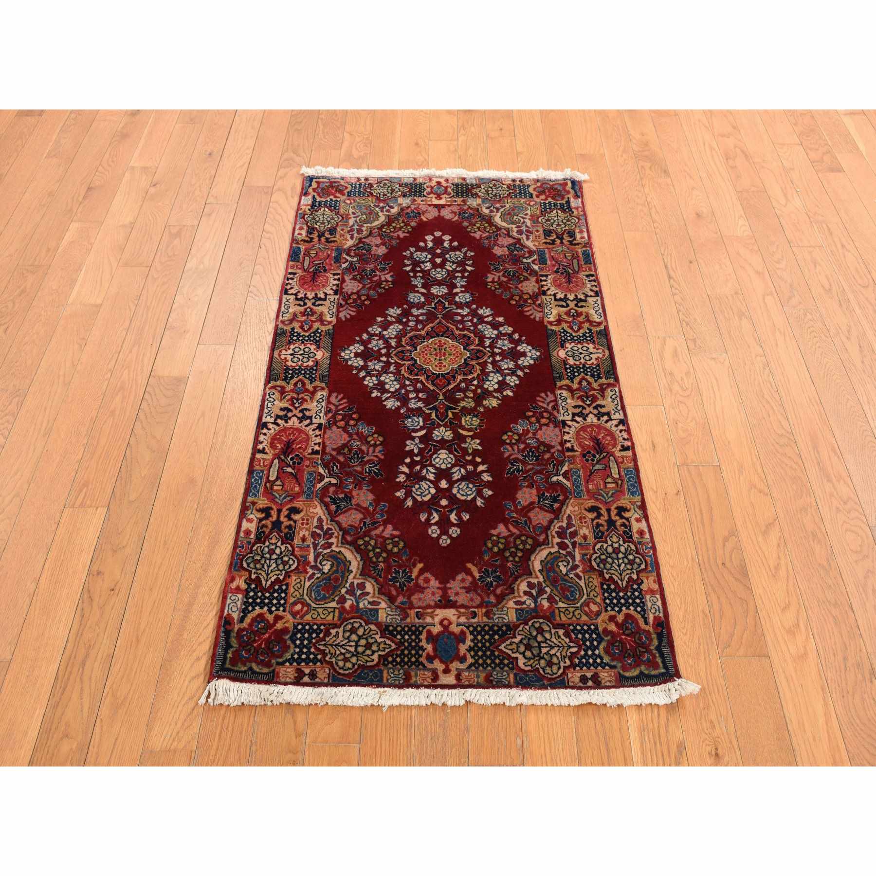 Antique-Hand-Knotted-Rug-390845