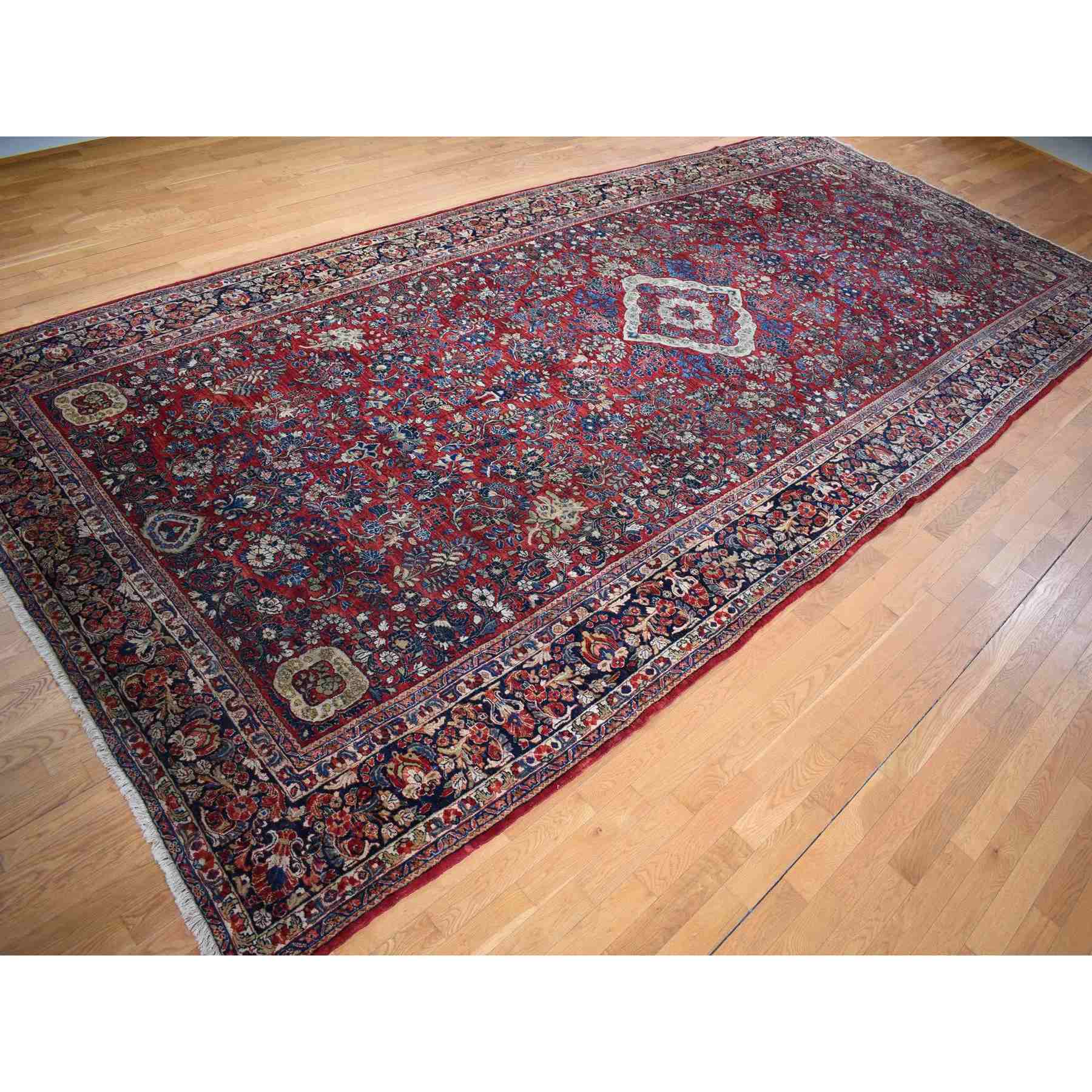 Antique-Hand-Knotted-Rug-390865