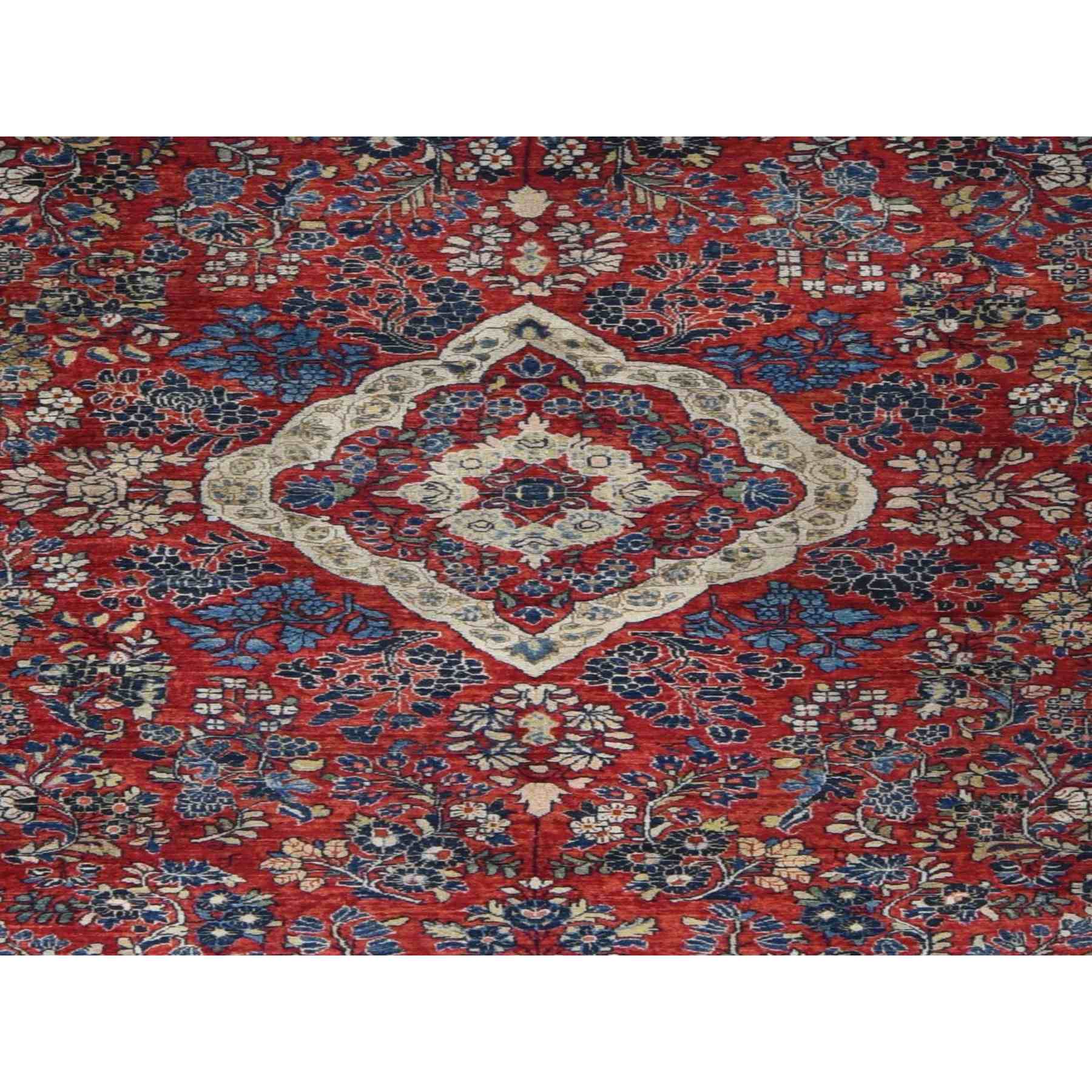 Antique-Hand-Knotted-Rug-390865