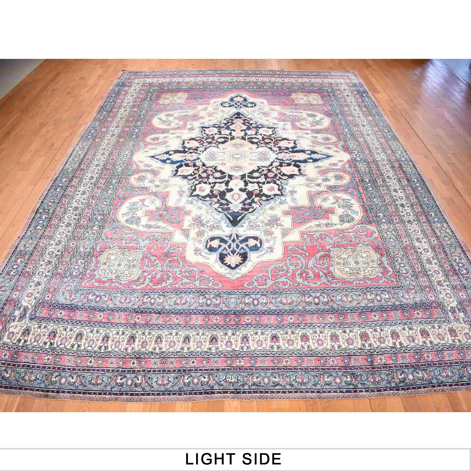 Antique-Hand-Knotted-Rug-390870