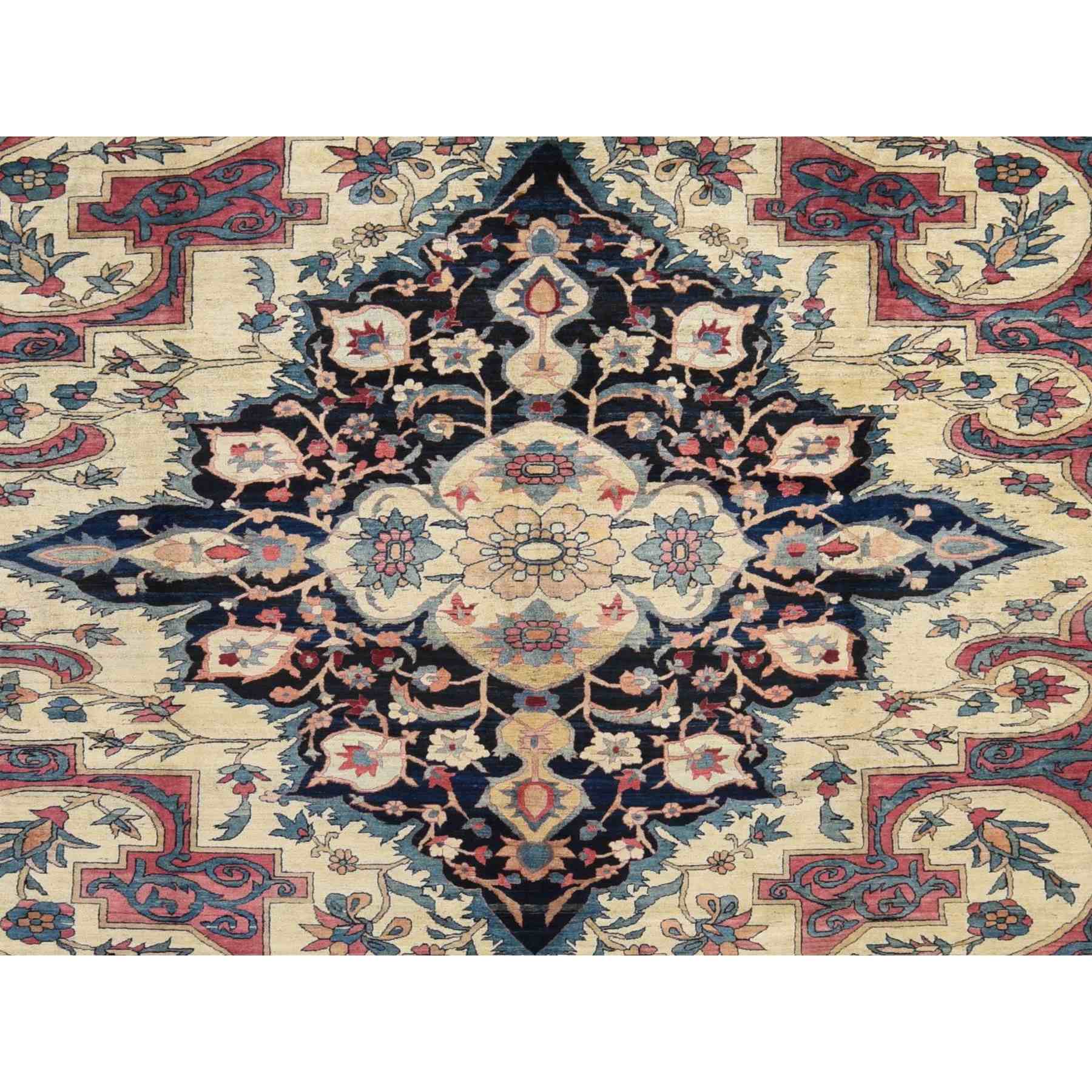 Antique-Hand-Knotted-Rug-390870